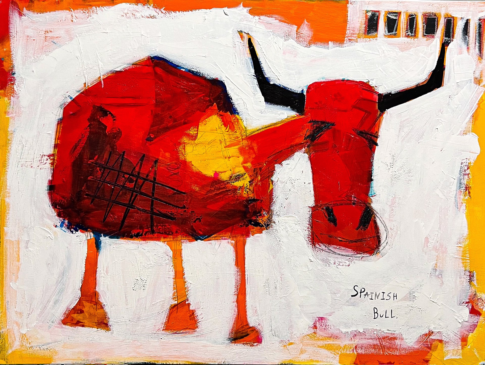 Spanish Bull by Rick Hamilton