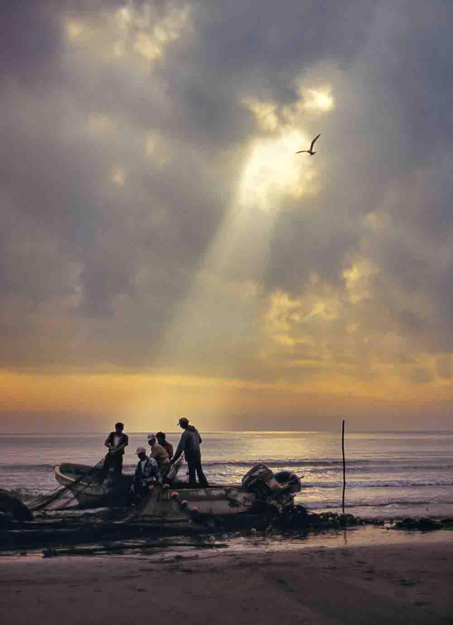 Veracruz, Fishermen at Dawn by Charles Porter