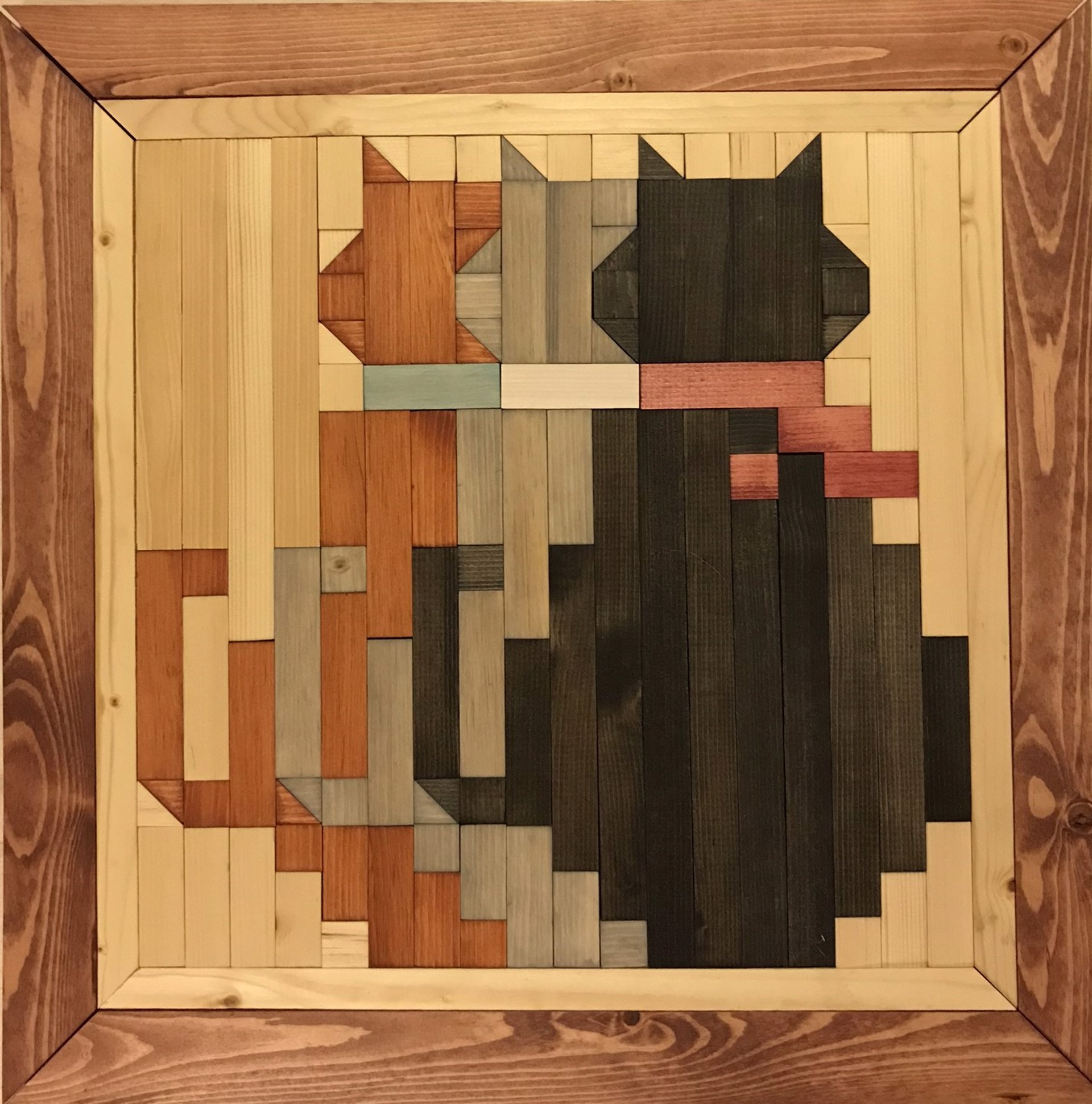 Three Darn Cats, by Gordon Stephenson by Visiting Artists
