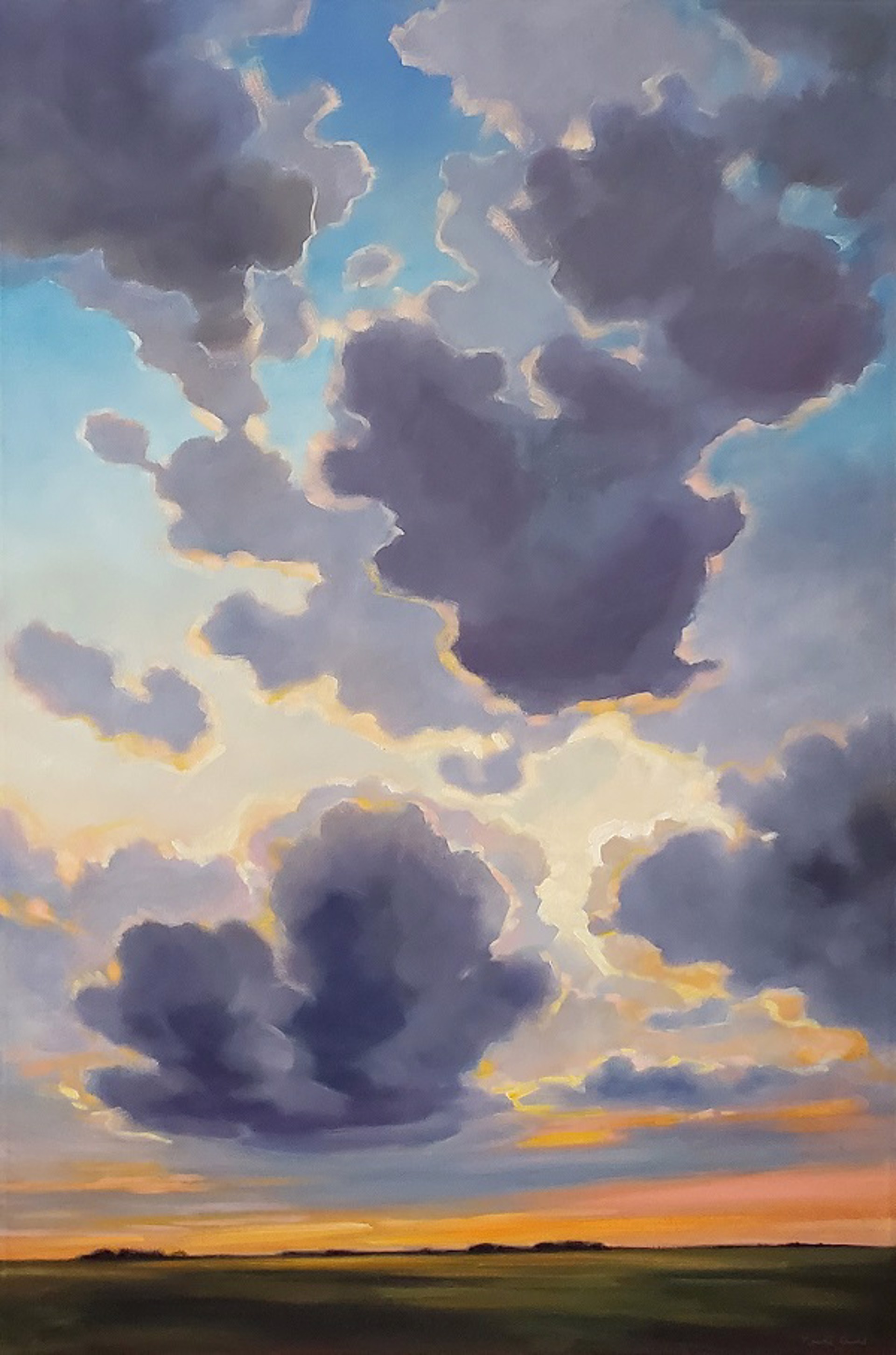 The Sky Opening - Sun Rising by Nicki Ault