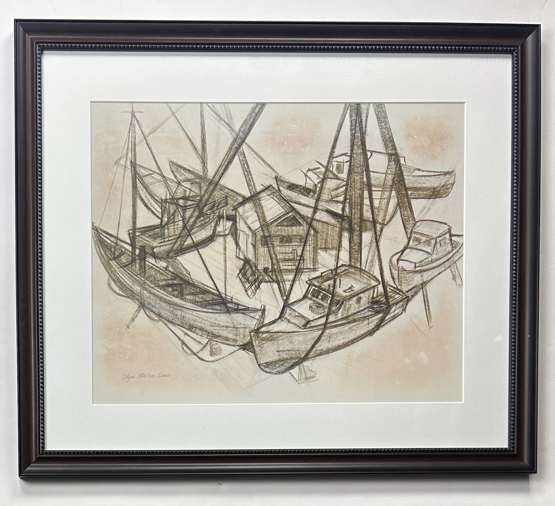 Boats by Olga Sears