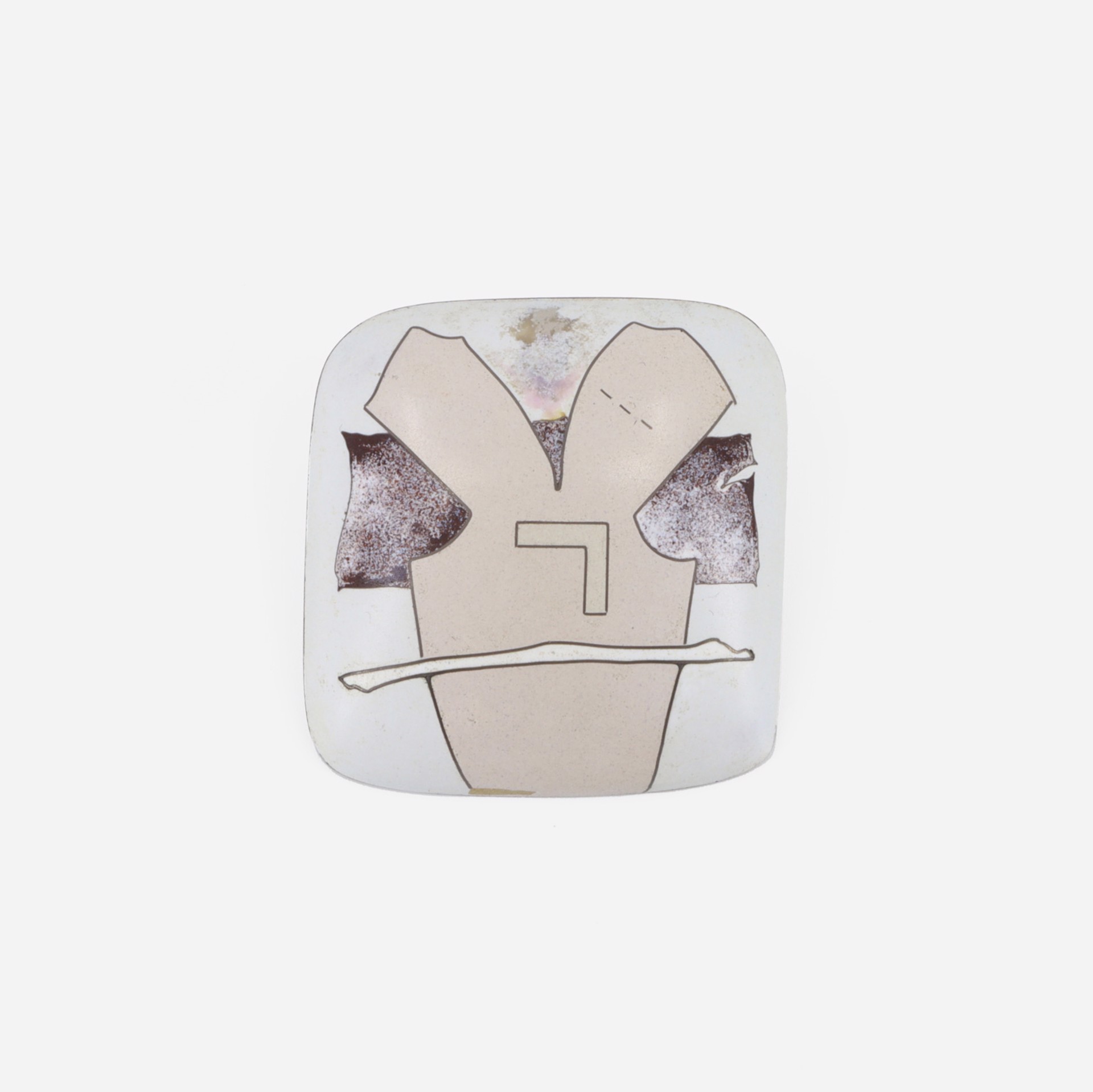 Raglan Sleeve (Brooch), 1978 by Jamie Bennett