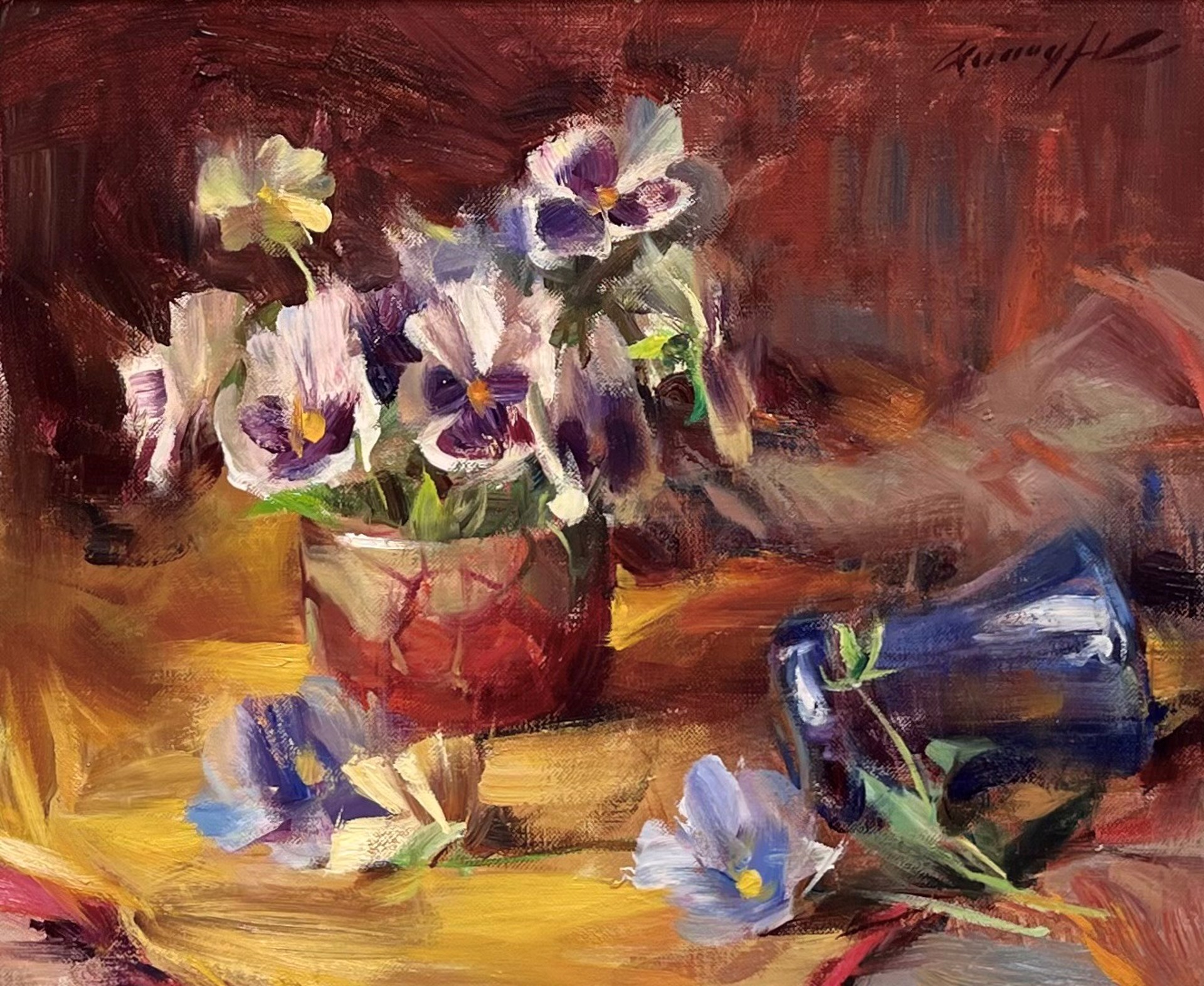 Pansies for Bill and Betty by Quang Ho