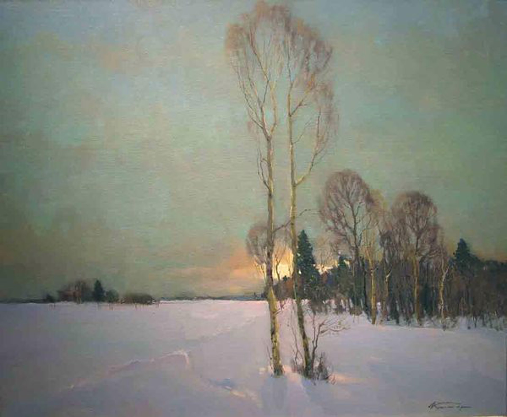 Birches by Alexander Kremer