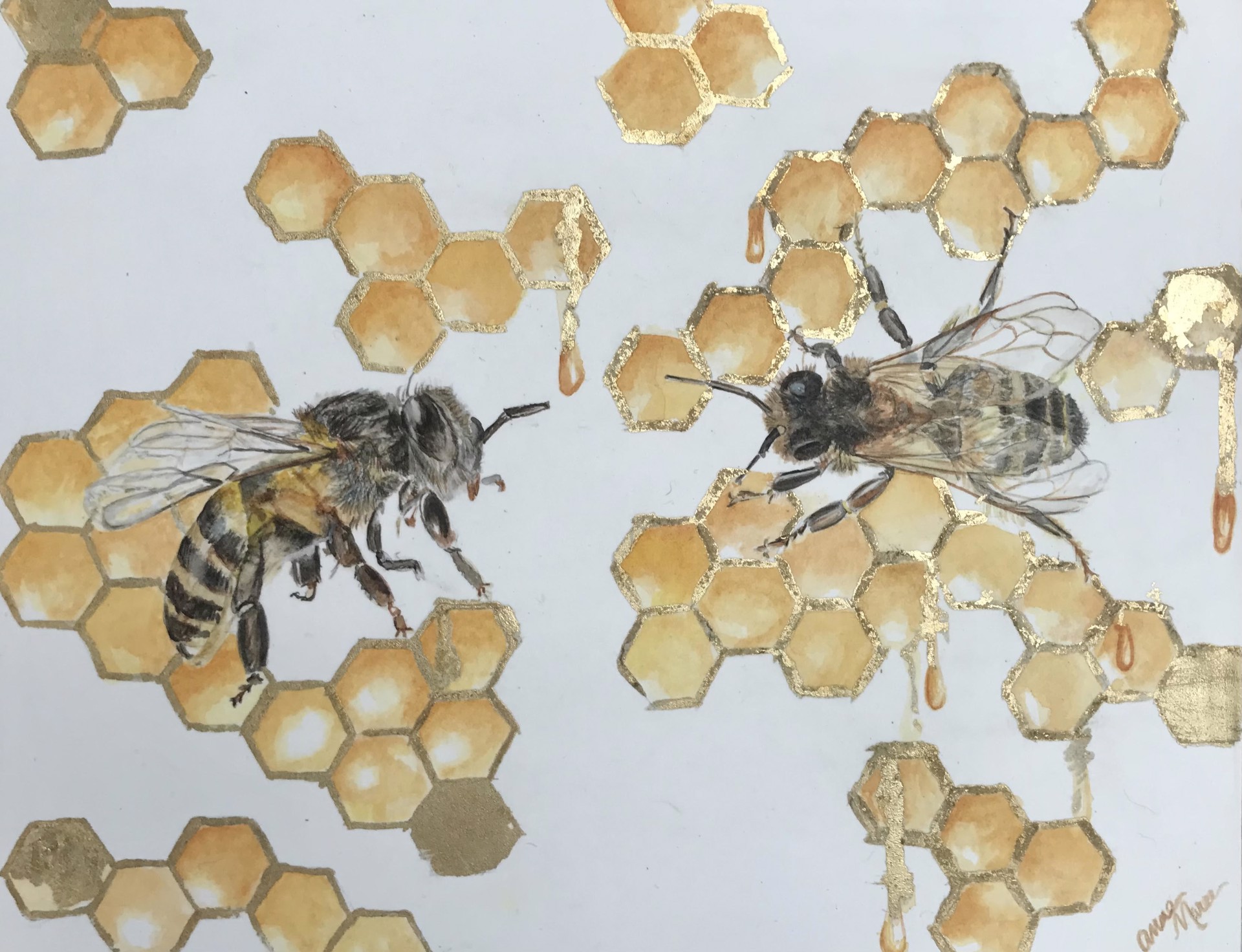 Busy Bees by Anne Maree Lawrence