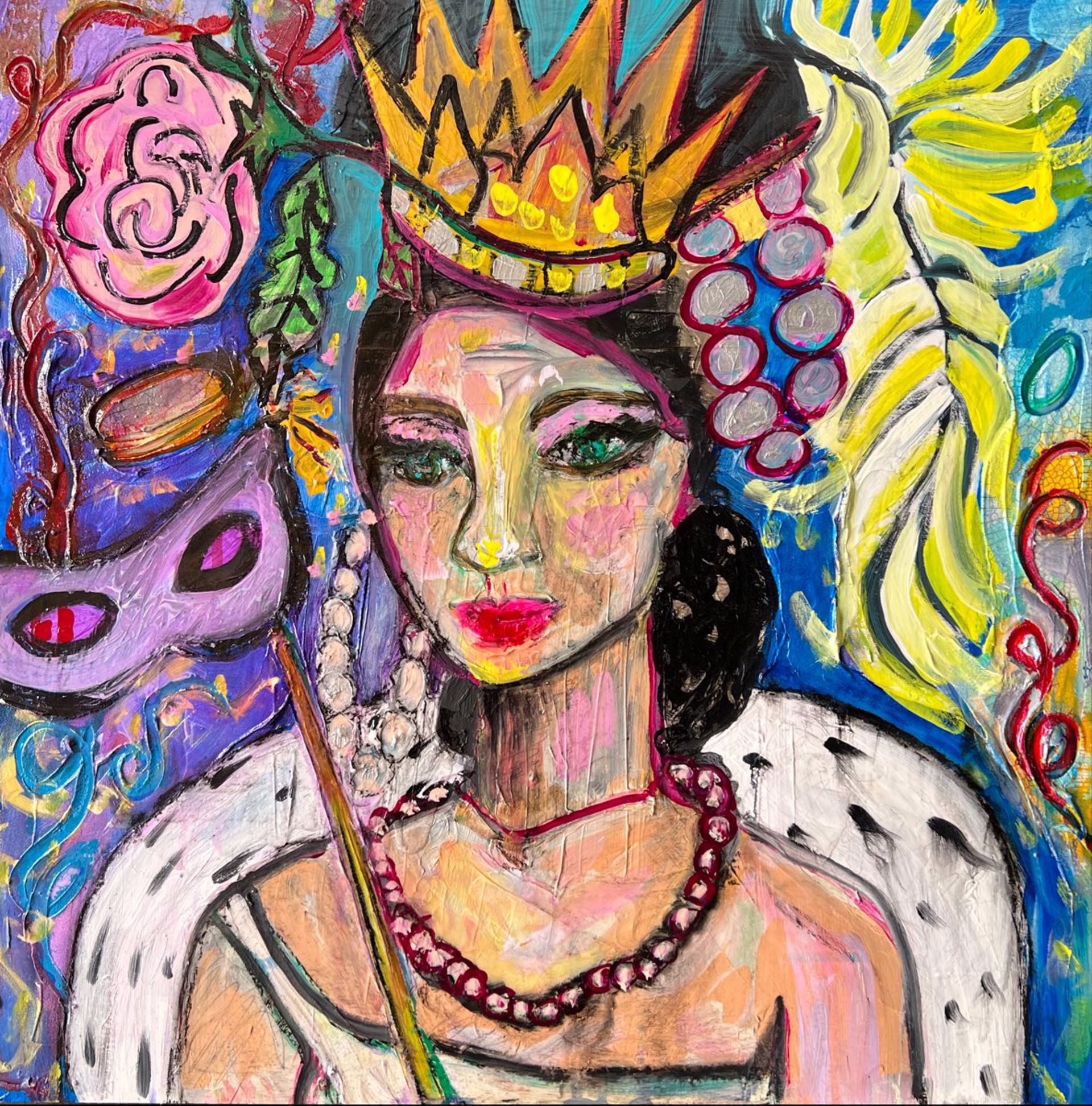 Mardi Gras Queen by Mary Elizabeth Kimbrough