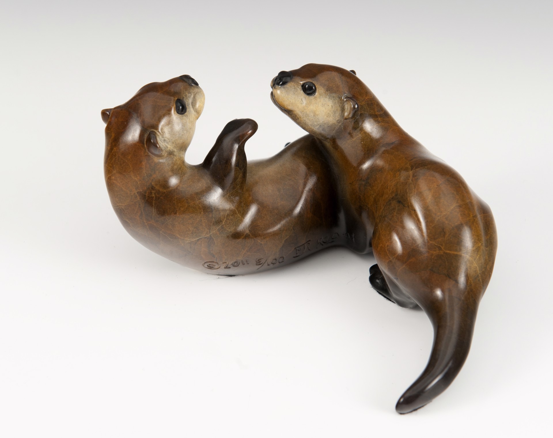 Tussling Twins by Jacques & Mary Regat