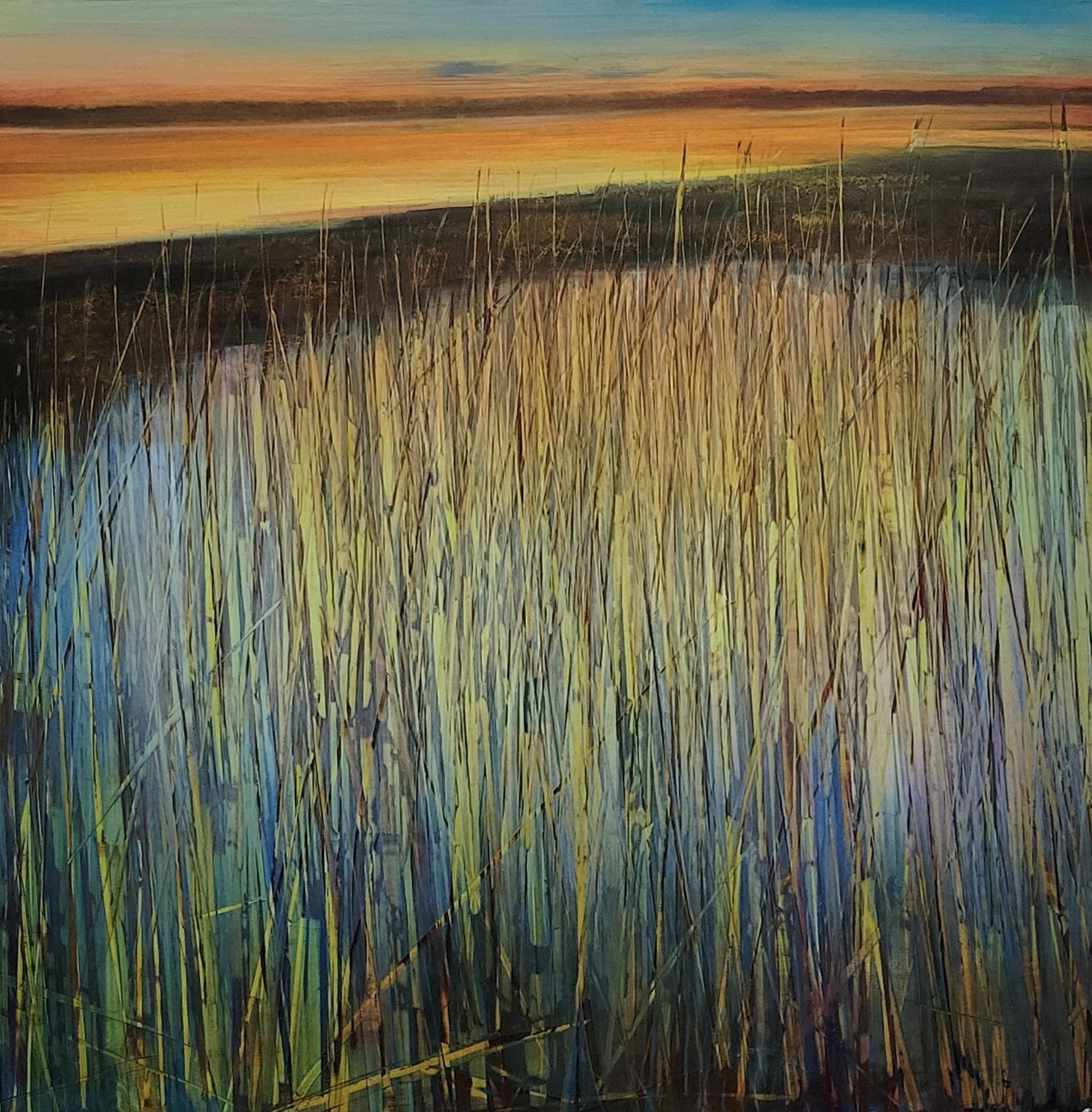 Evening Afterglow by David Dunlop