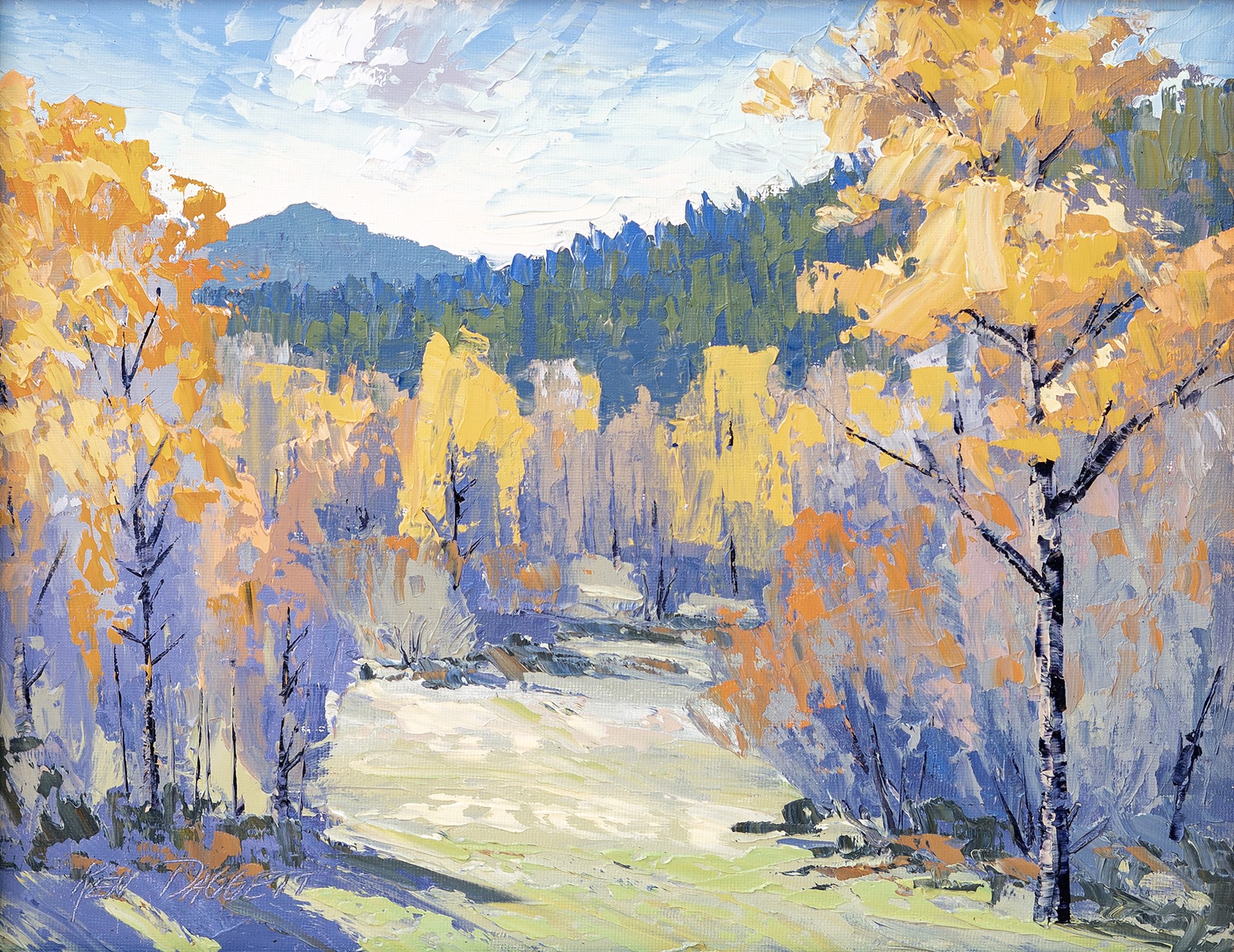Autumn Meadow by Ken Daggett