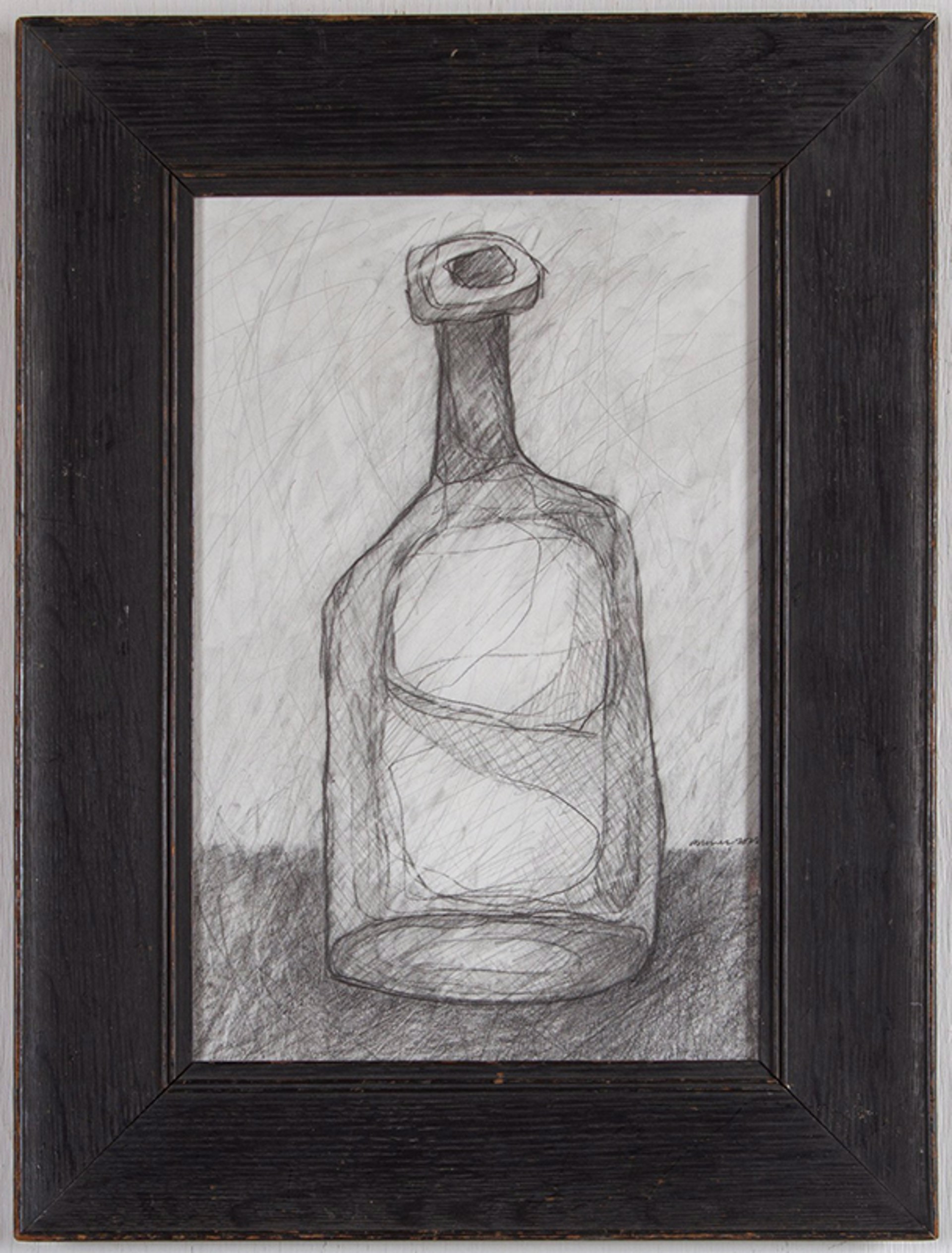 Single Morandi Bottle II by David Dew Bruner
