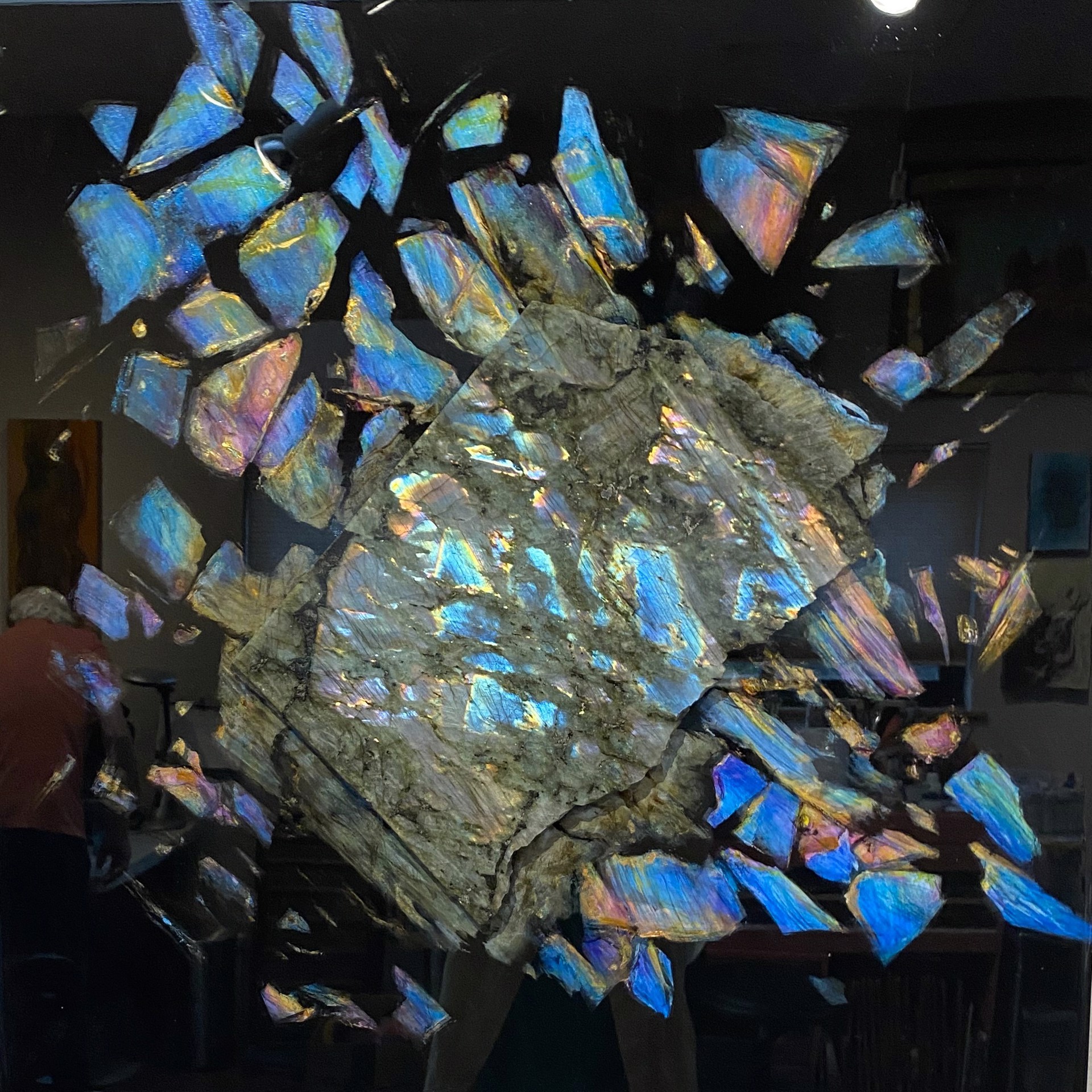 Rainbow Fragments (Labradorite) by Redhawk Mallet