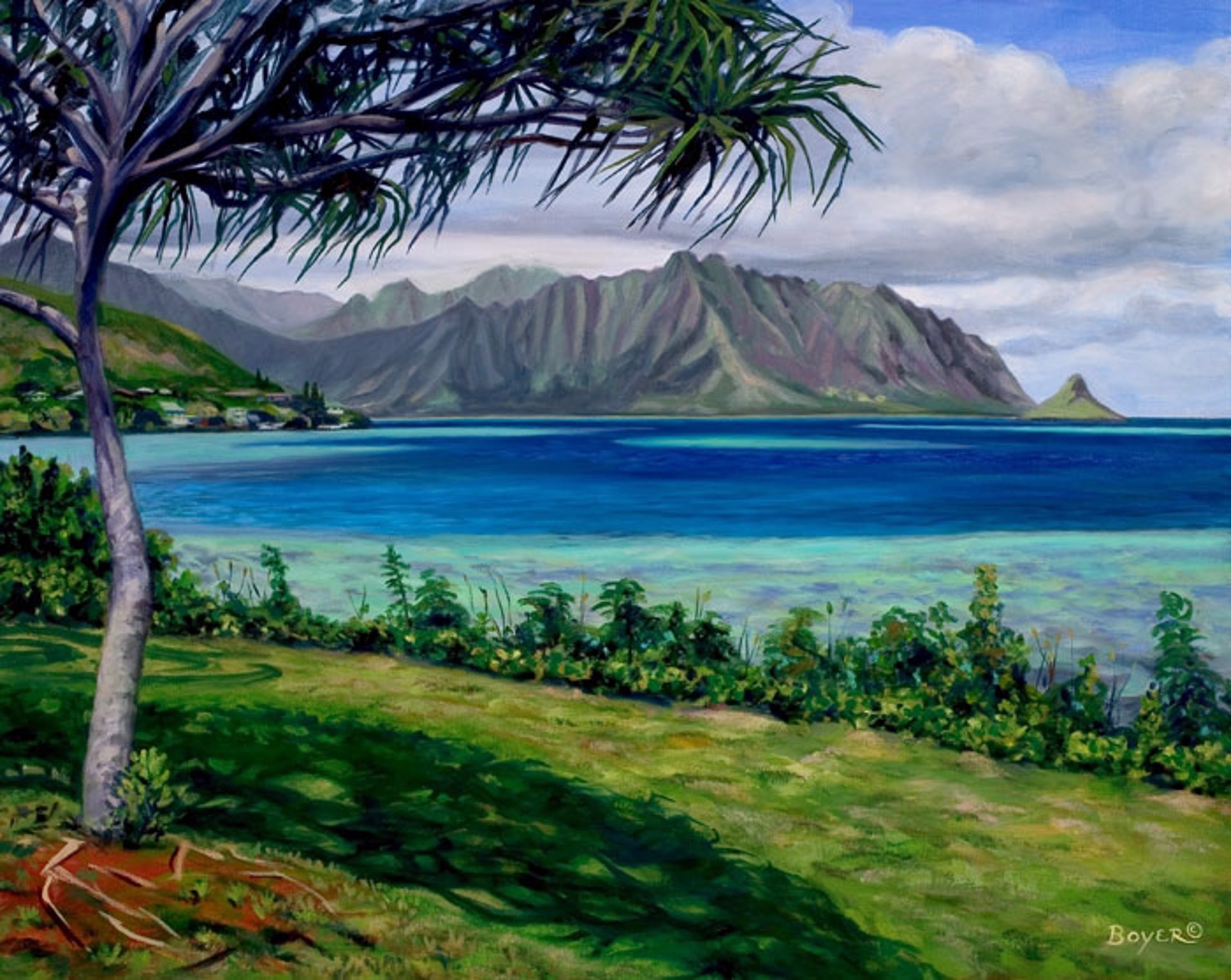 Heʻeia Park View by Lynne Boyer