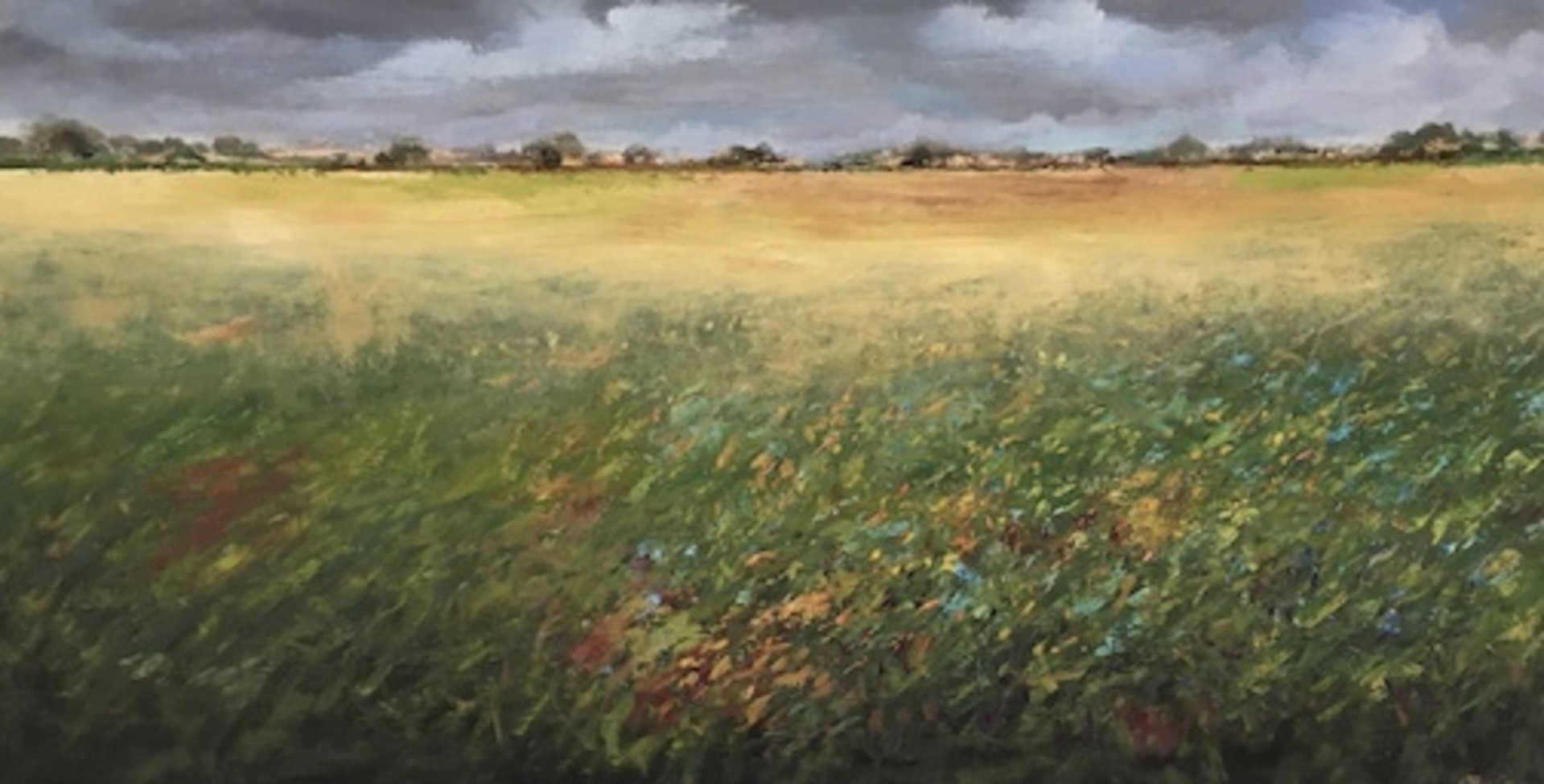 Walking Through the Wildflowers by Paul Chester