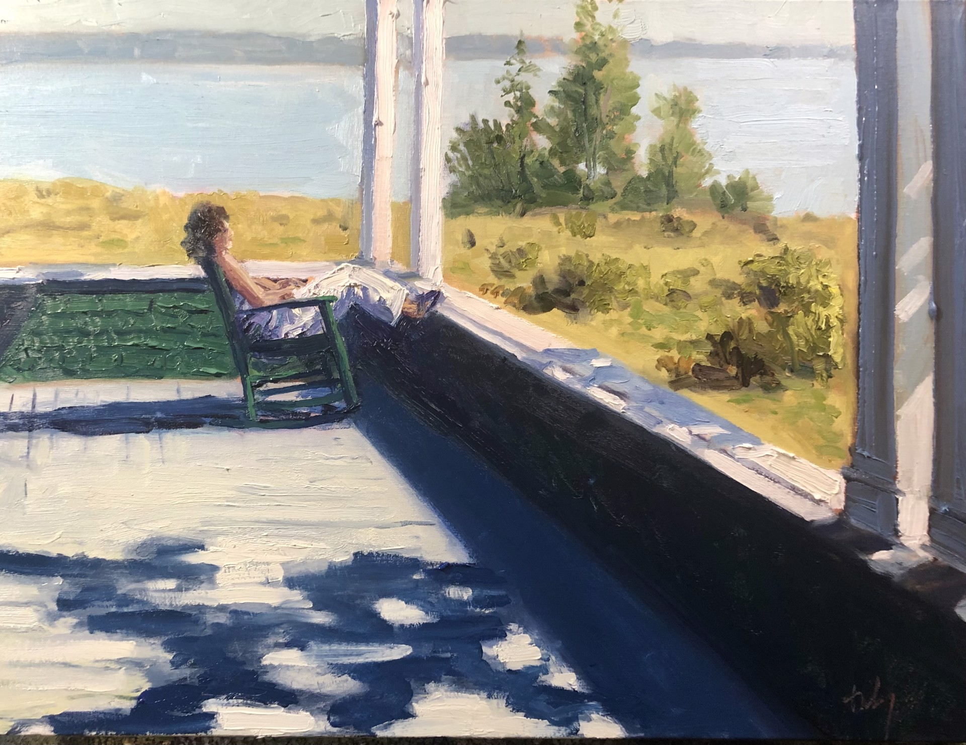 Summer Porch by Dan Daly