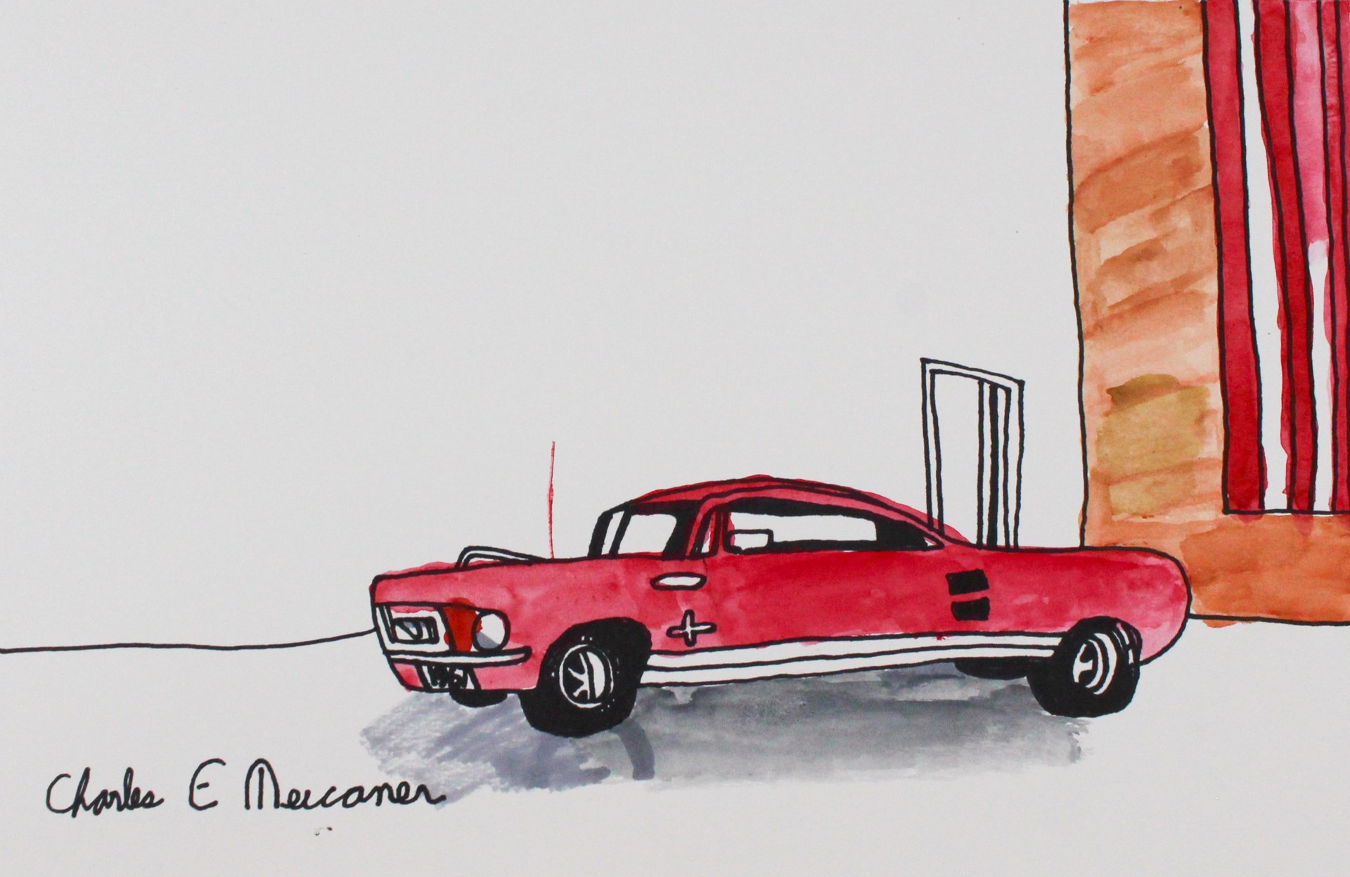67 Mustang by Charles Meissner