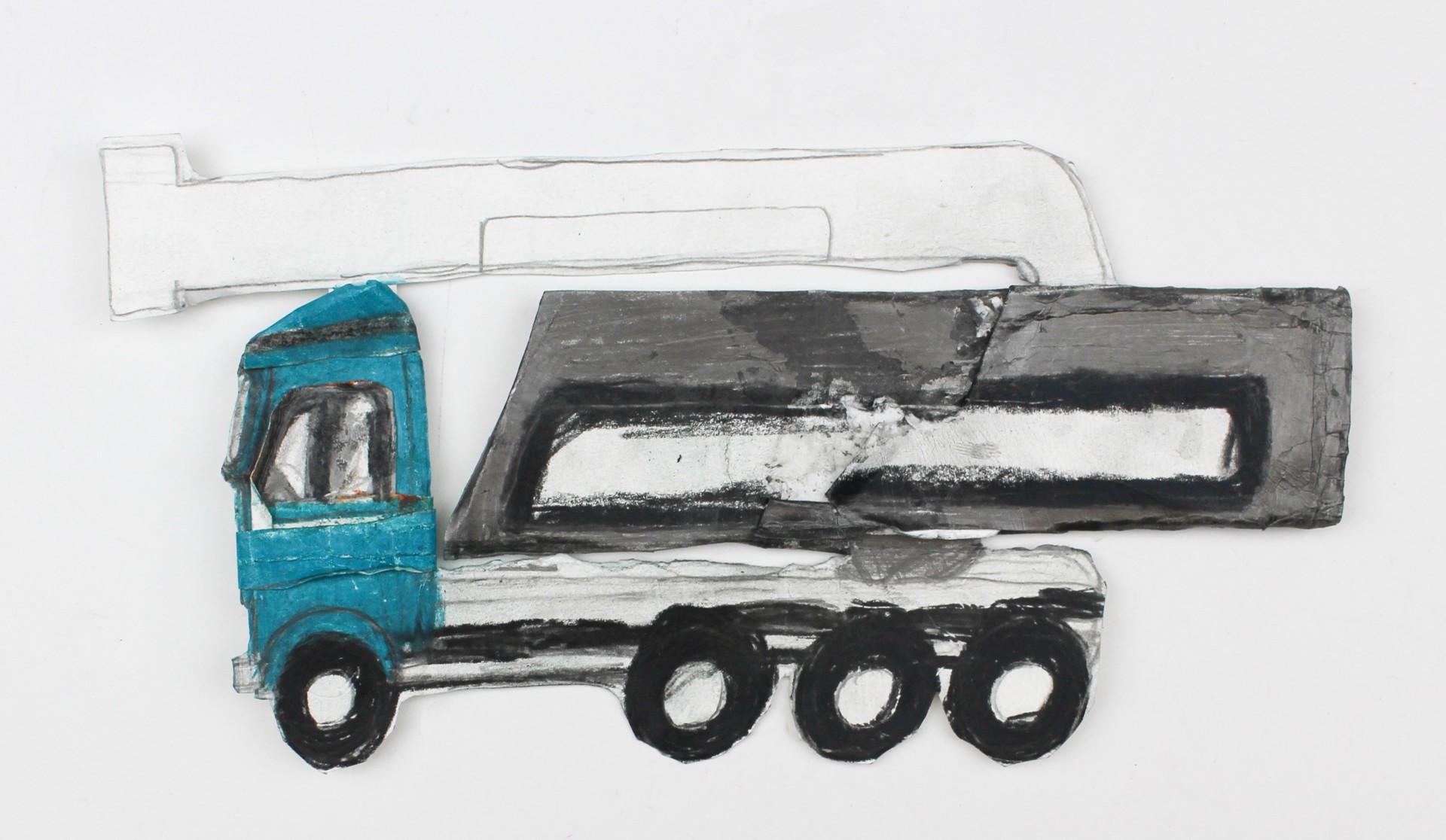Blue Truck by Michael Haynes