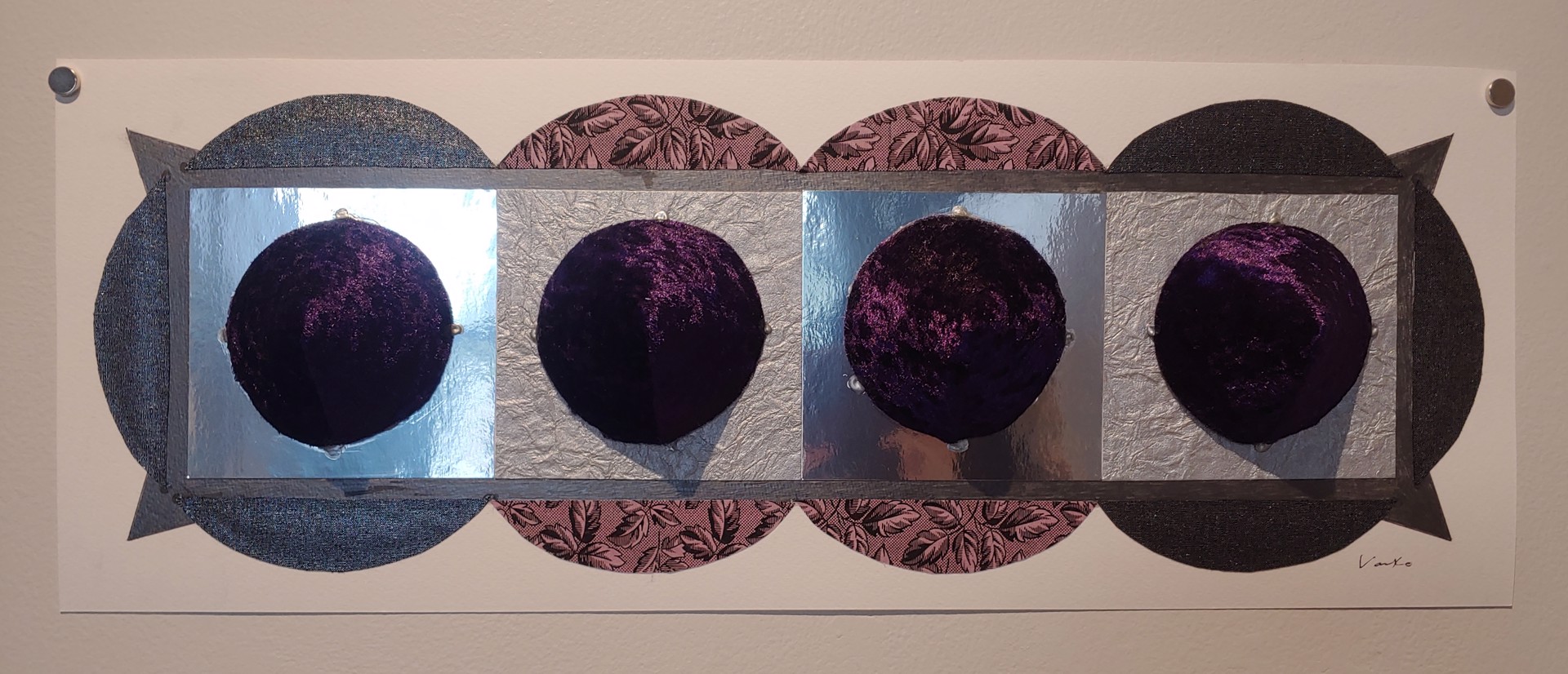 Purple Velvet Breasts by Deborah Vanko