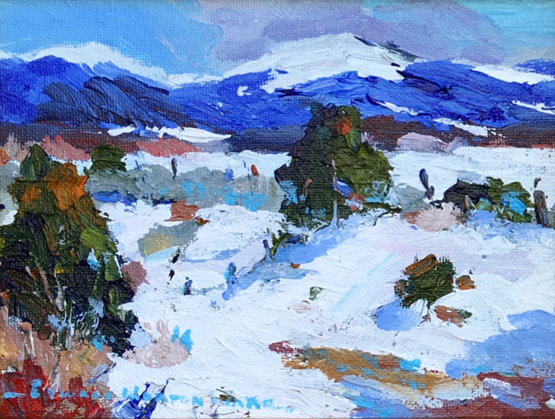 Trucha Peak by Edward Norton Ward