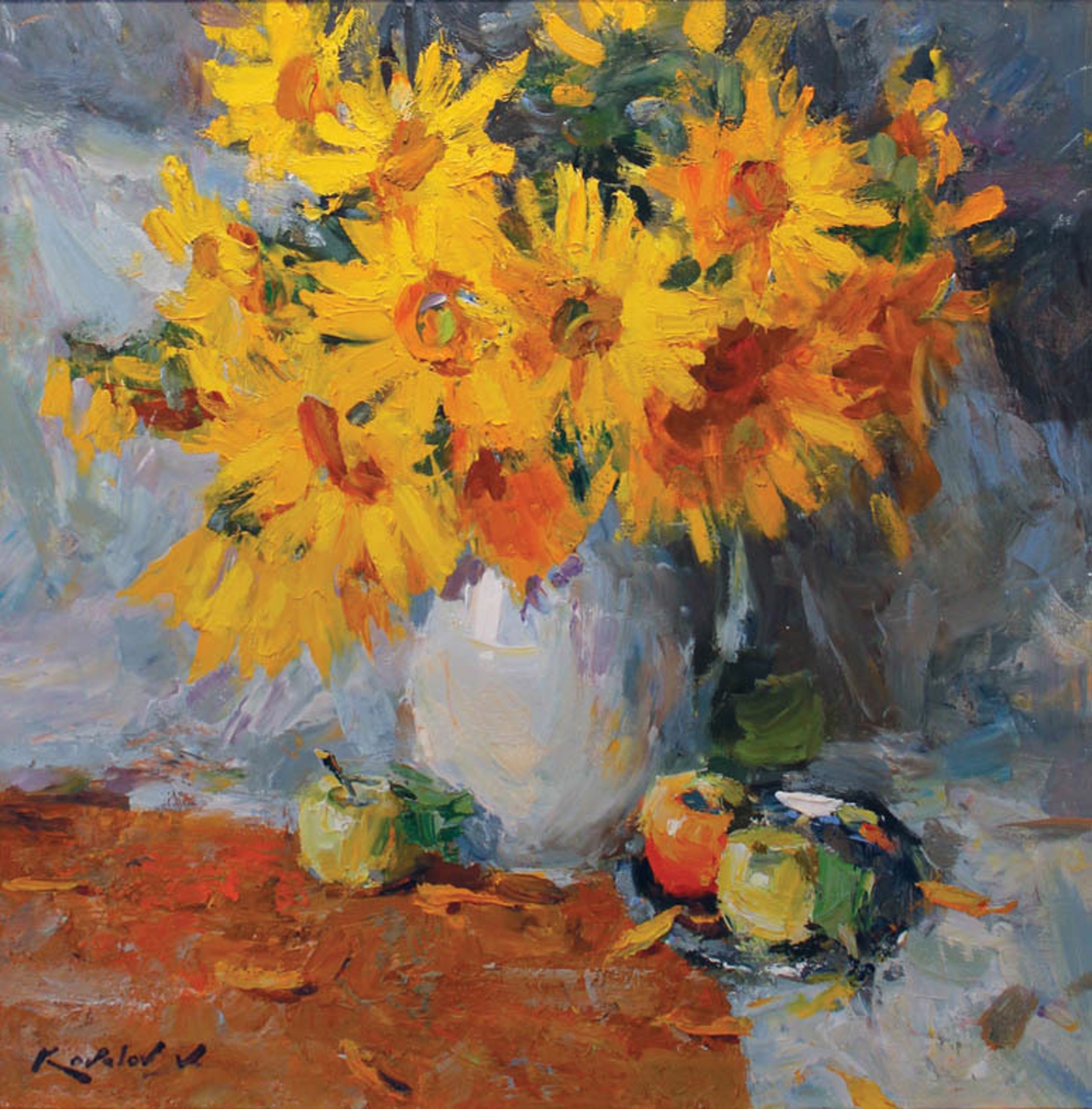 Sunflowers by Vladimir Kovalov