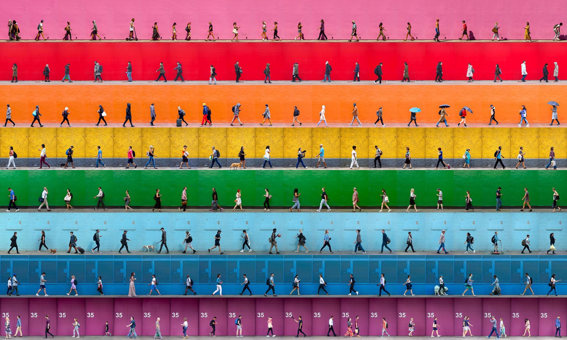 Baker's Global Rainbow by Xan Padron