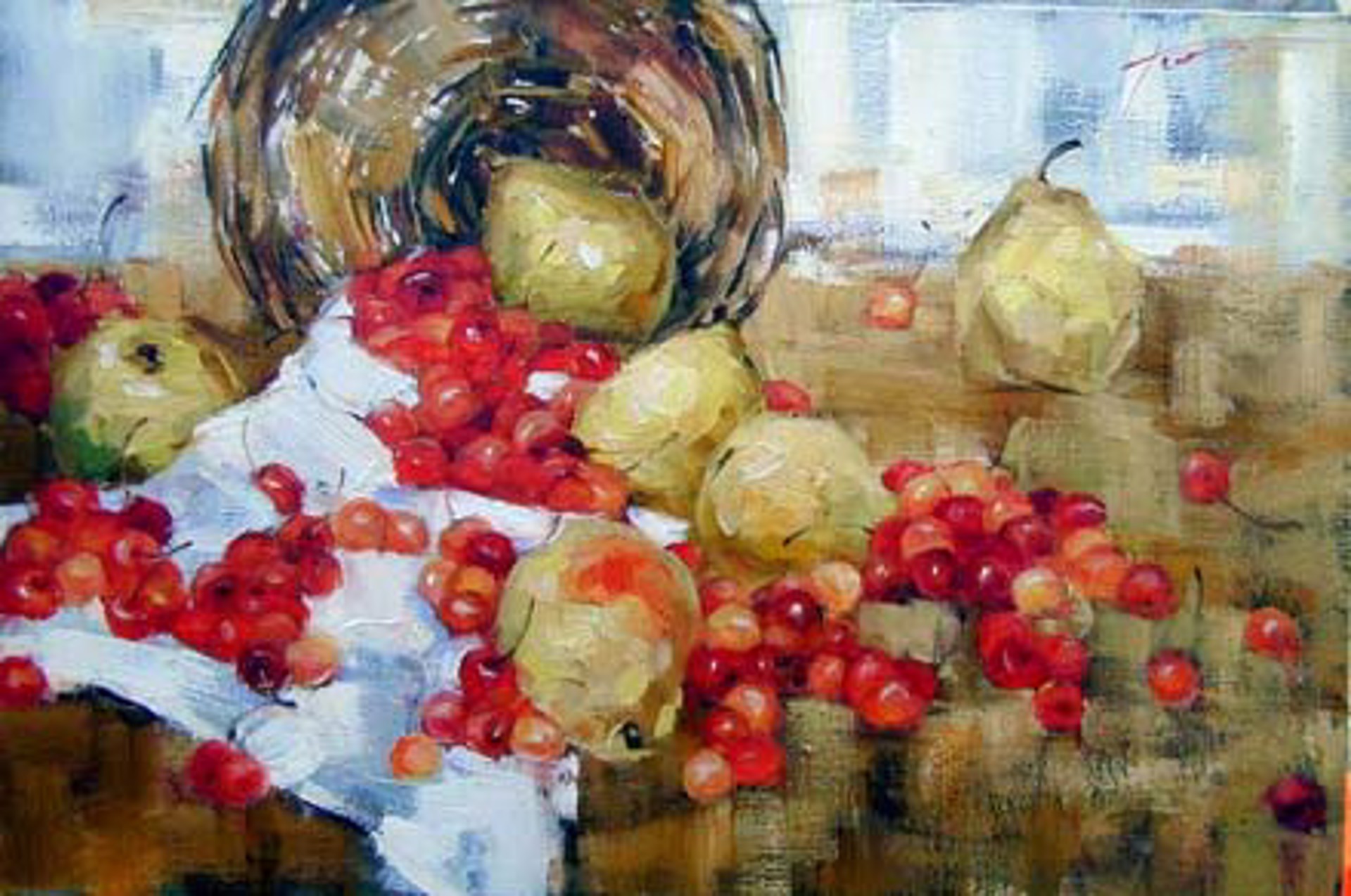 Yellow Pears by Yana Golubyatnikova