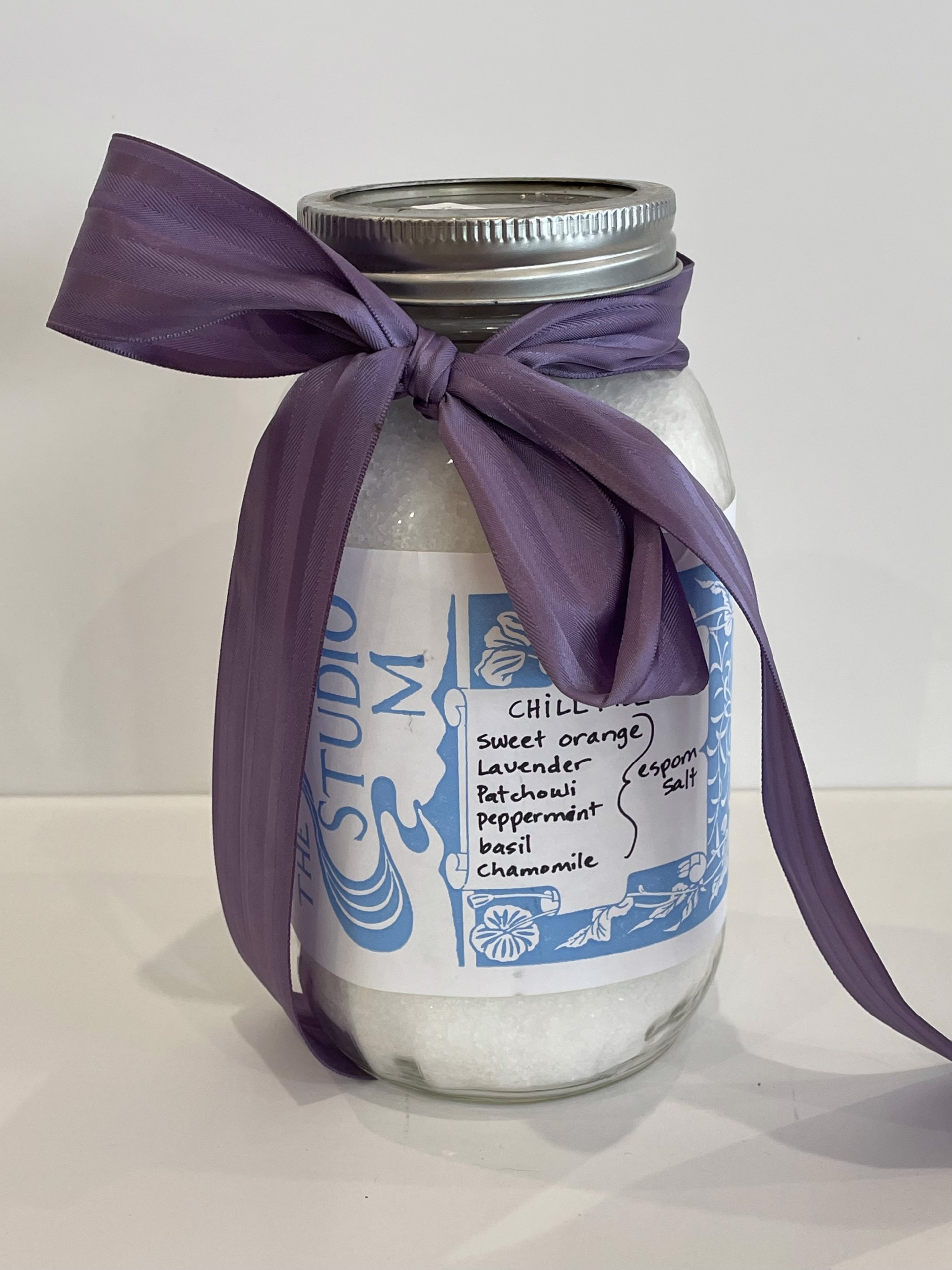 Bathing Salts Chill Pill Large by Emelie Hebert