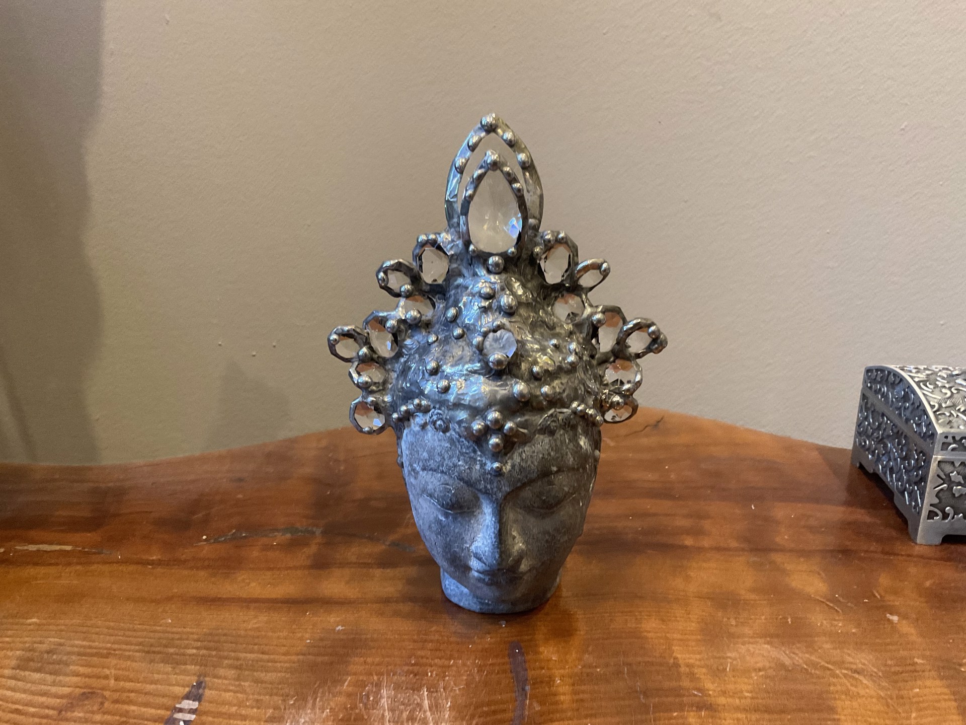 Tiny Buddha Head by Trinka 5 Designs