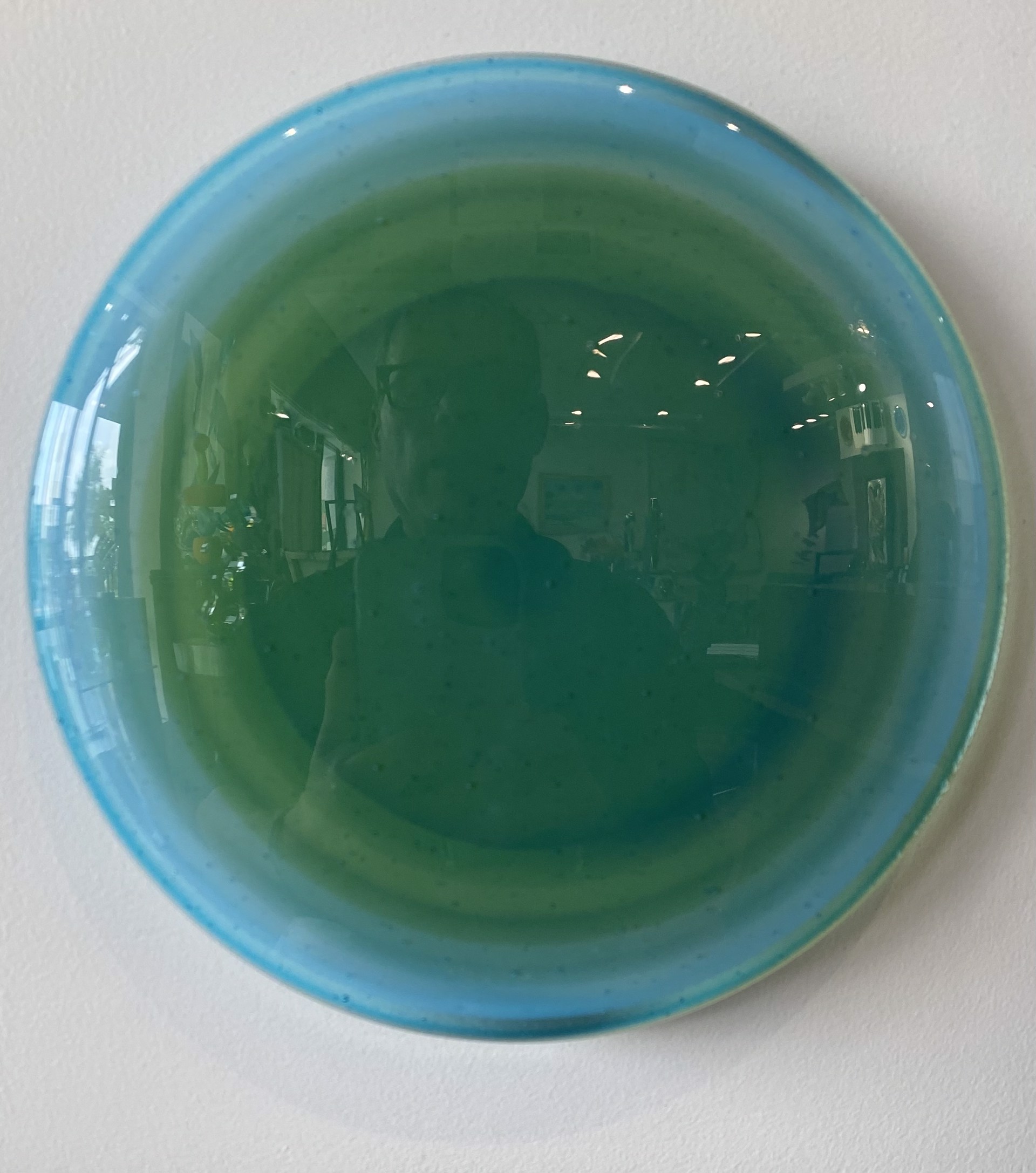 Echo (light aqua/green) by Louann Wukitsch