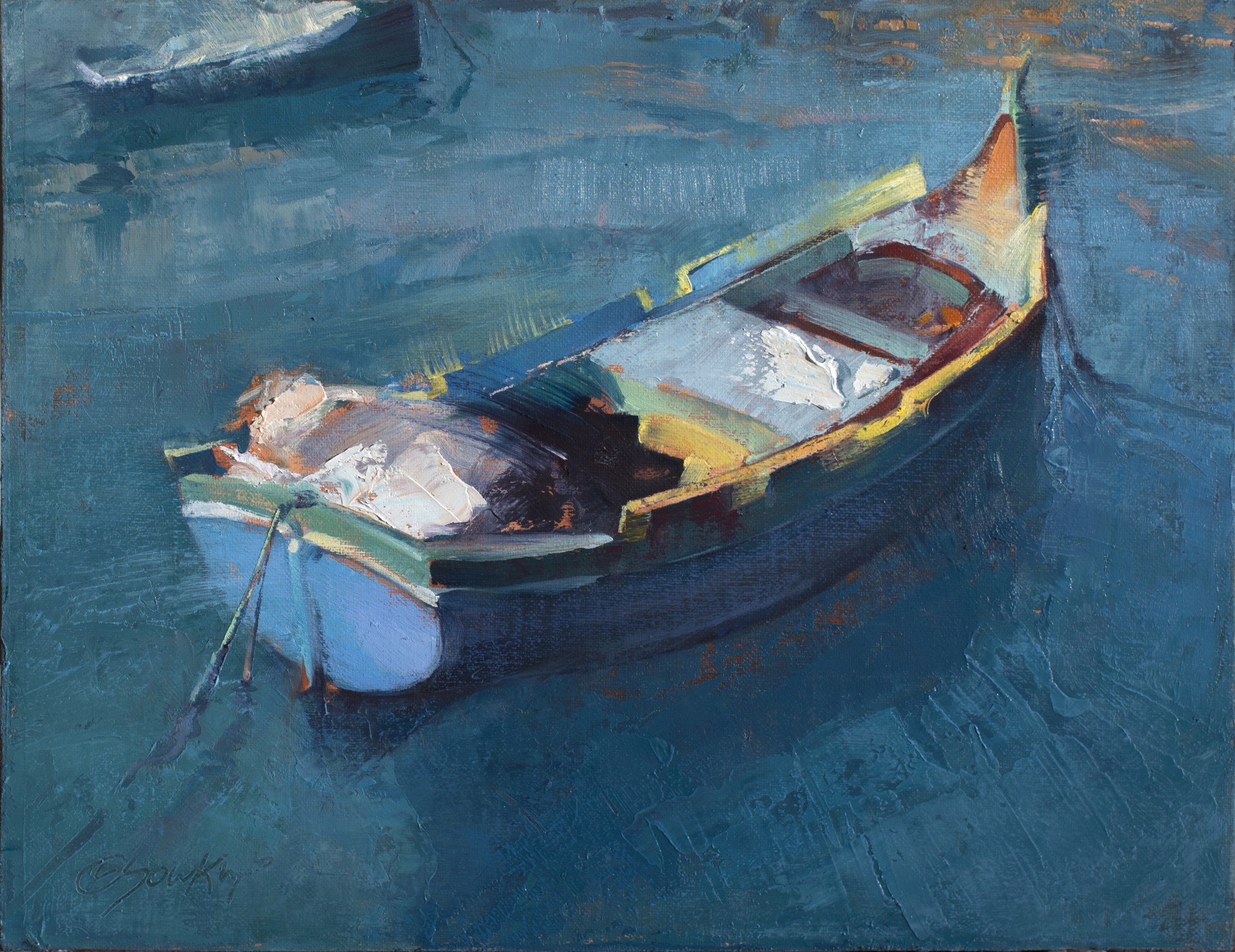 Malta Fishing Boat by Jill Soukup