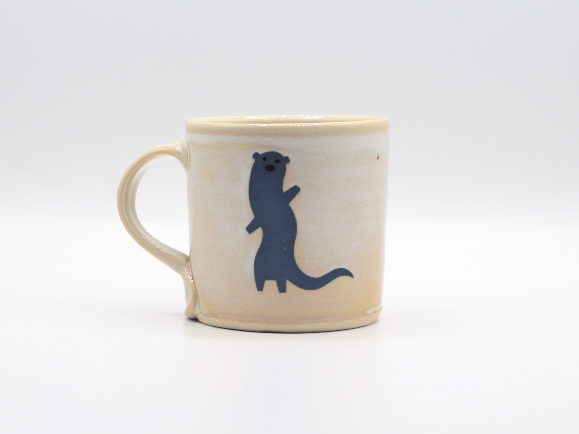 Olivia The Otter Mug by Stephen Mullins