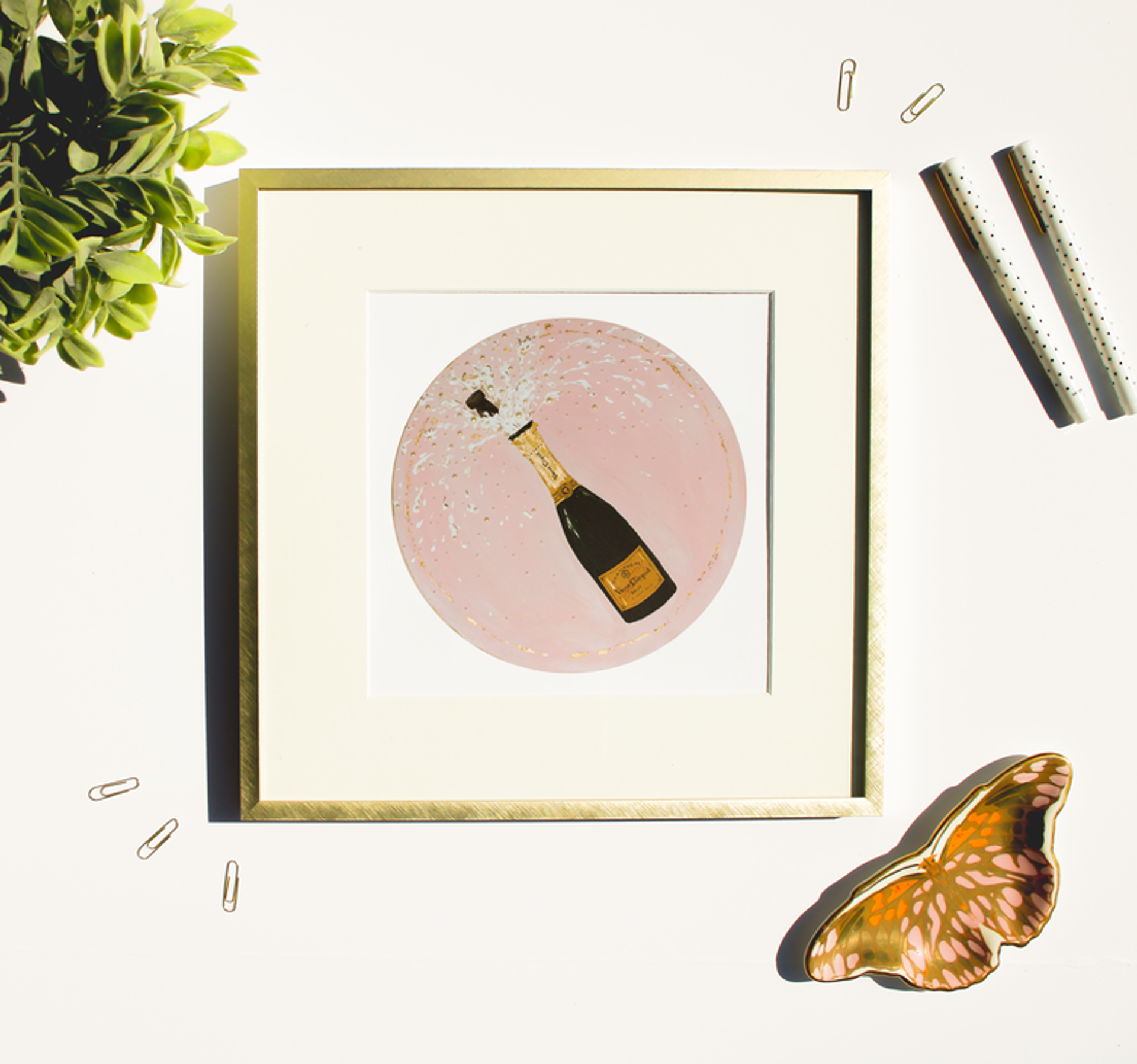 Veuve Clicquot in Pink Inv. # 1 by Cora Barhorst