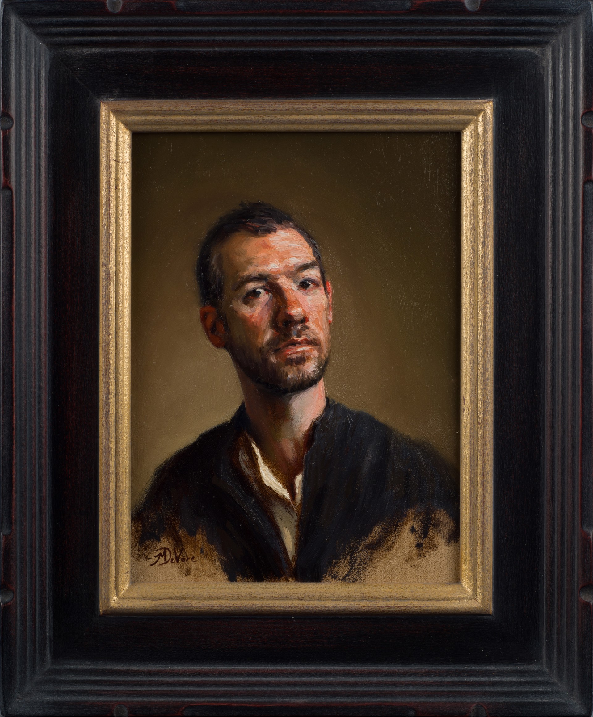 Self-Portrait by Michael DeVore