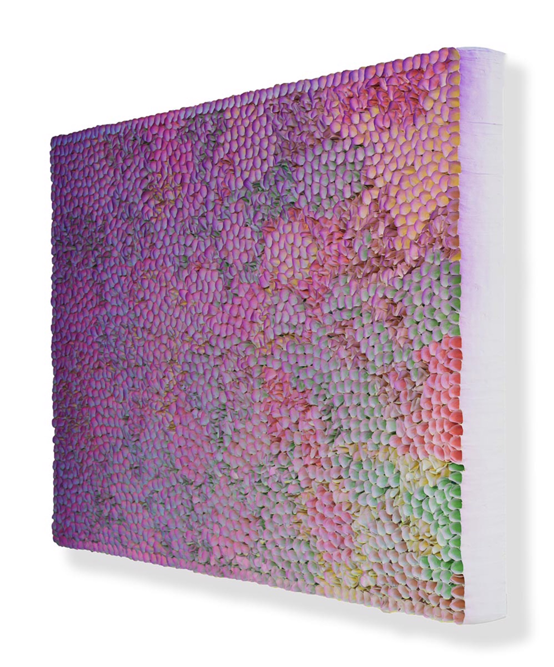 Zhuang Hong Yi - Zhuang Hong Yi B19-A001, 2019 Mixed media on rice paper43 x 57 in  - Sculptural Mixed Media Artwork with Rice Paper and Pigment