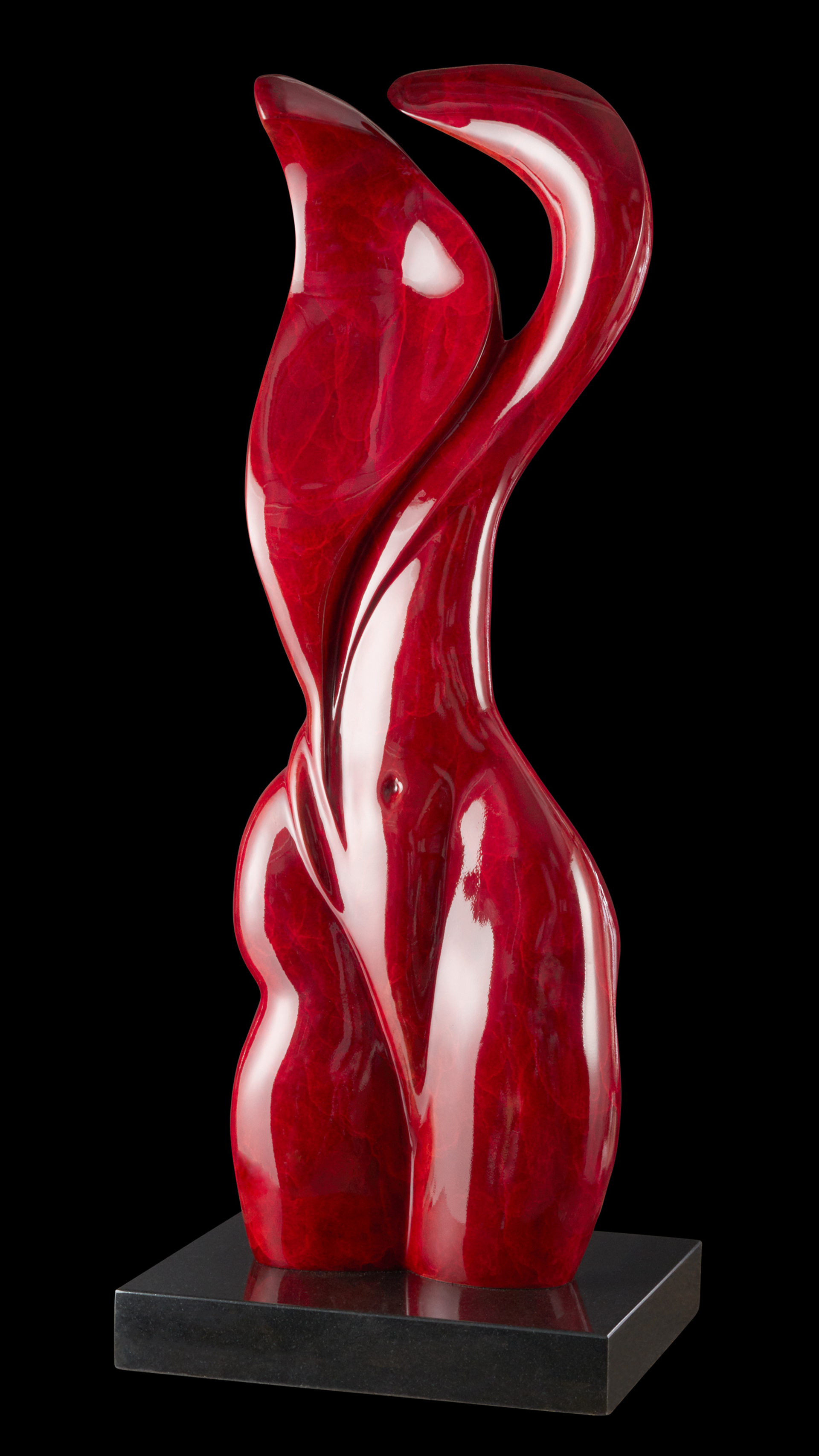 Tango 29" red patina by Barbara Nagel