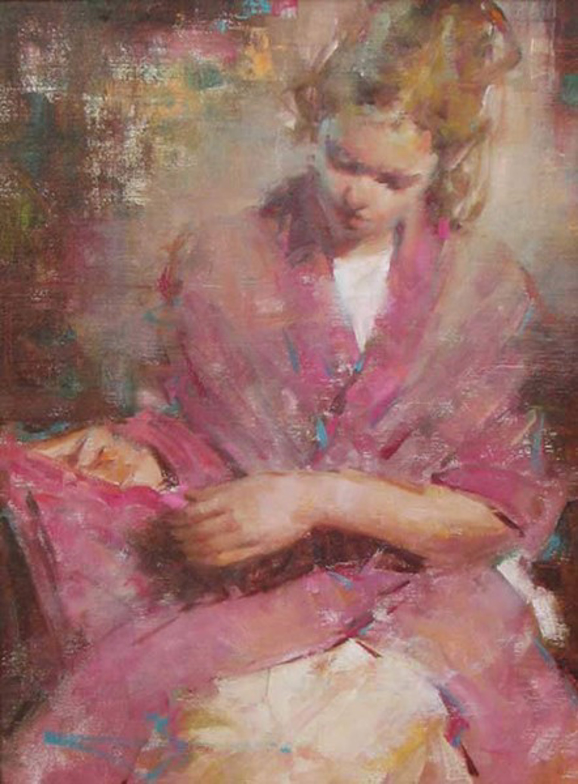 Pink Robe by Kevin Beilfuss