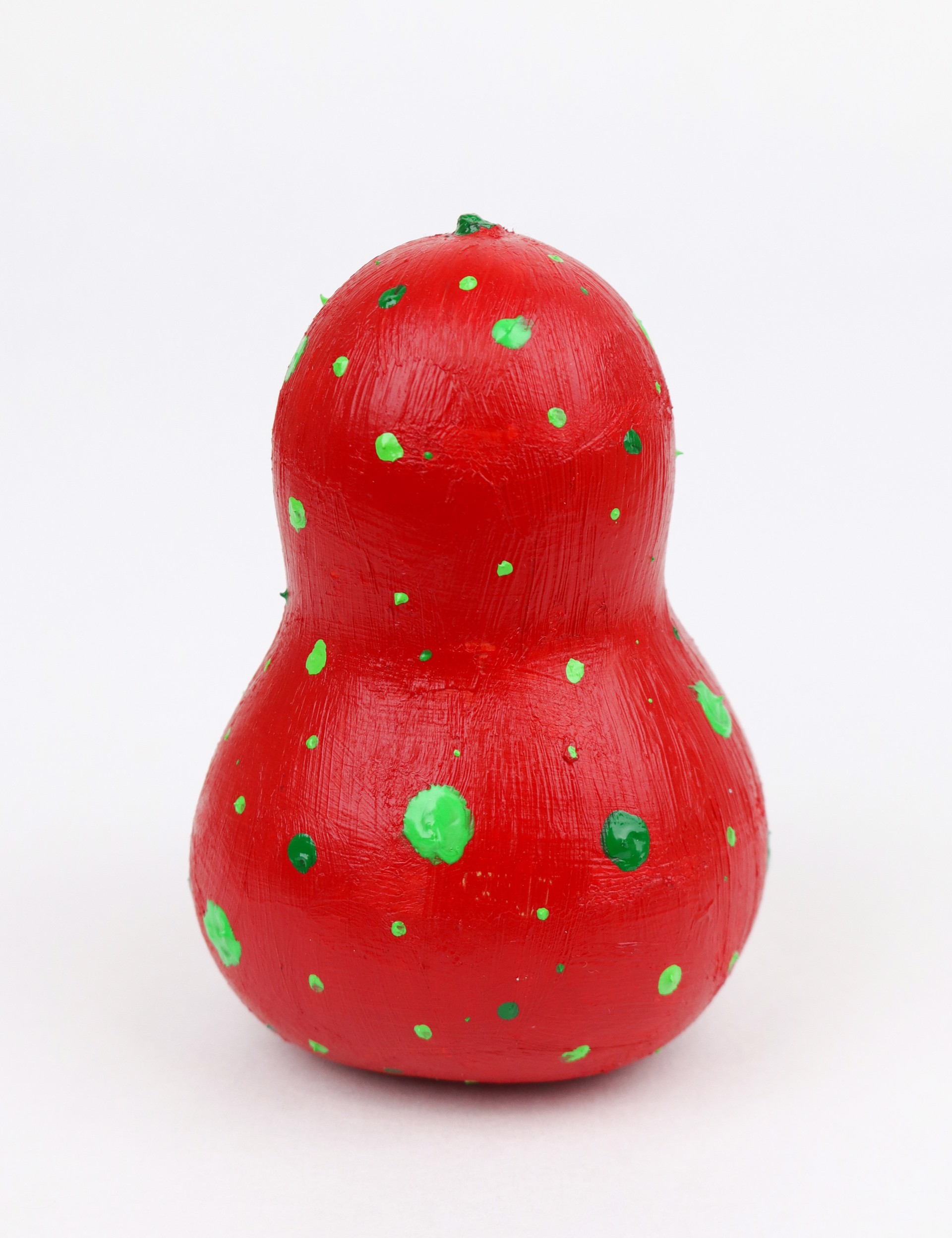 Christmas Dots (gourd ornament) by Joel Martinez