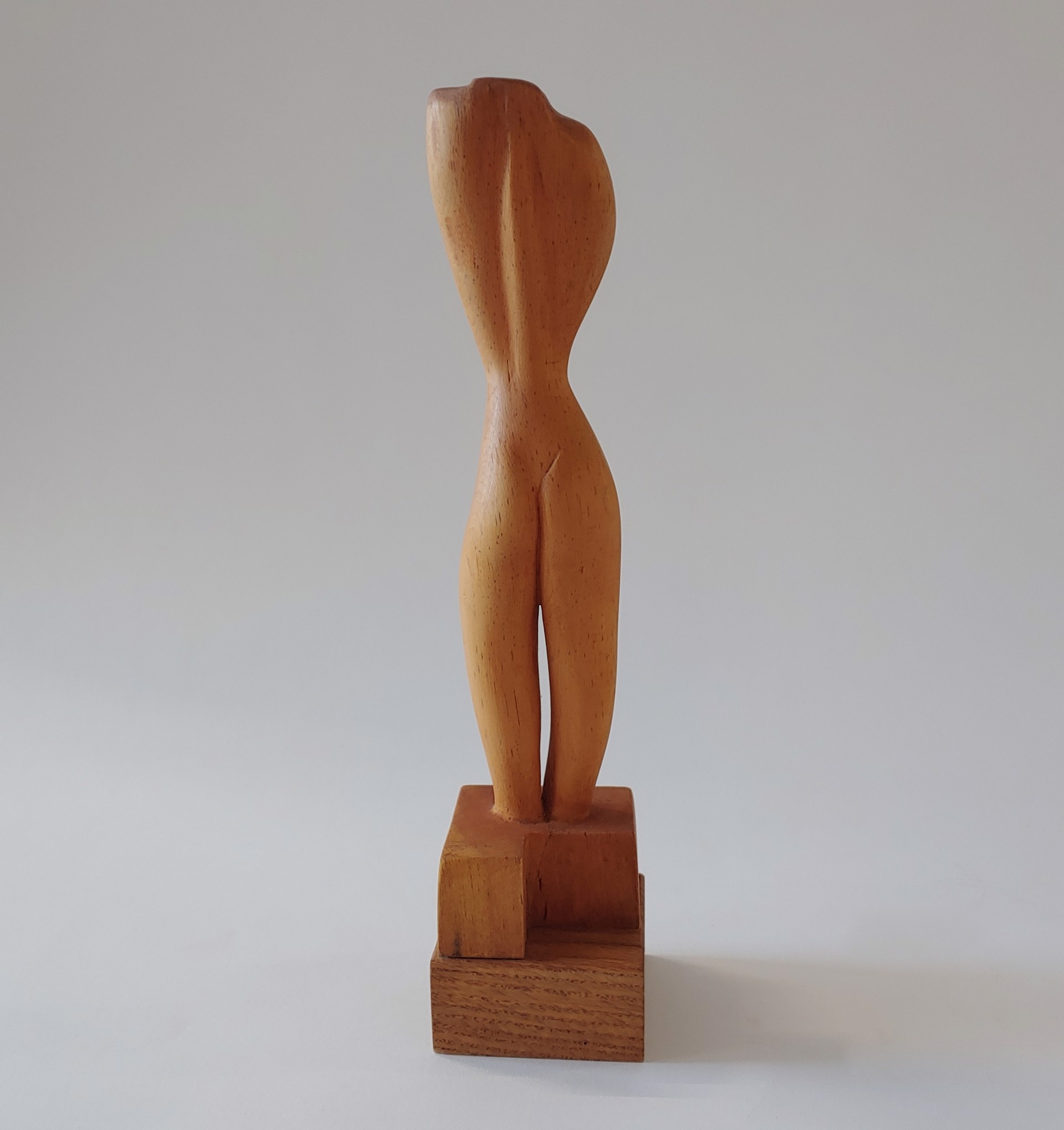 Venus - Wood Sculpture by David Amdur