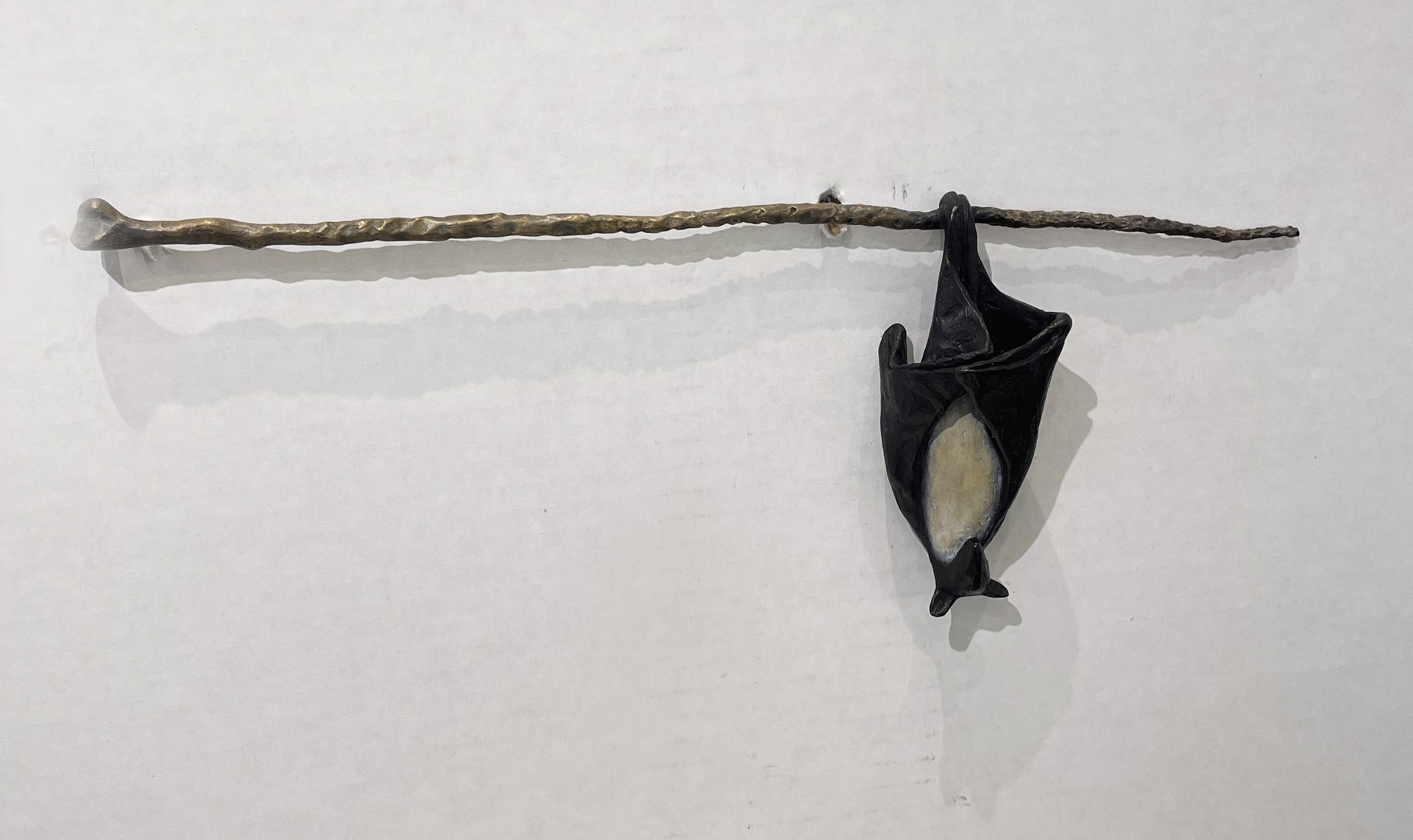 1 Temple Bat on a Branch by Copper Tritscheller