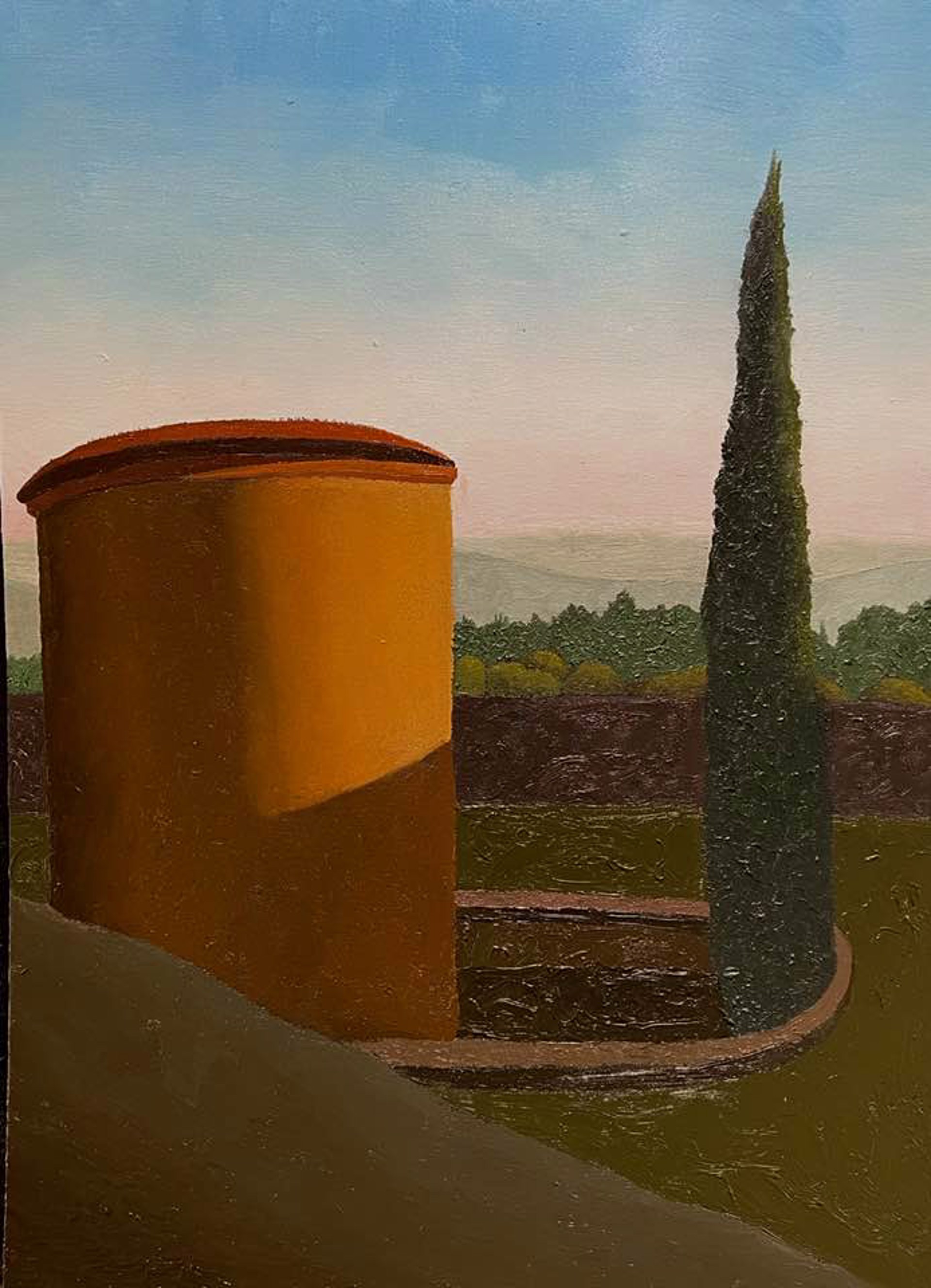 Tower and Tree (L188) by Alan Gerson