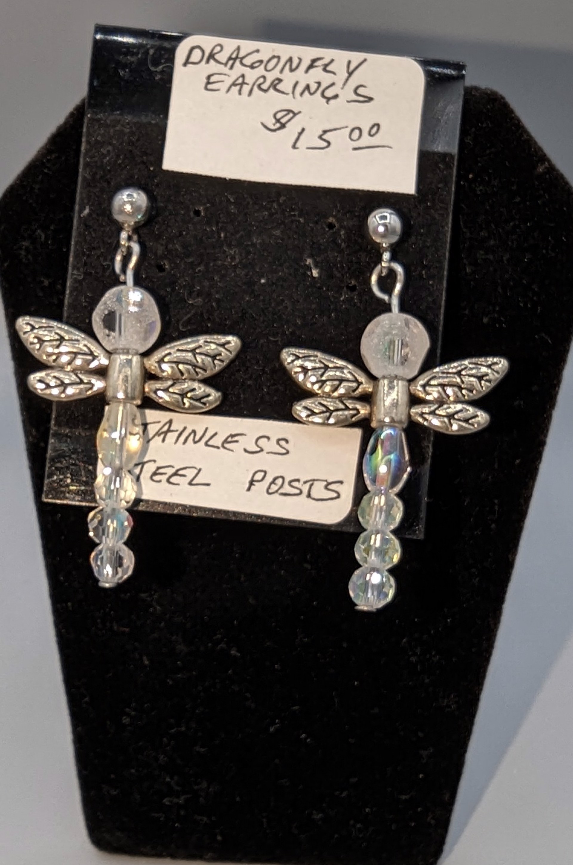 Dragonfly Earrings by Betty Binder