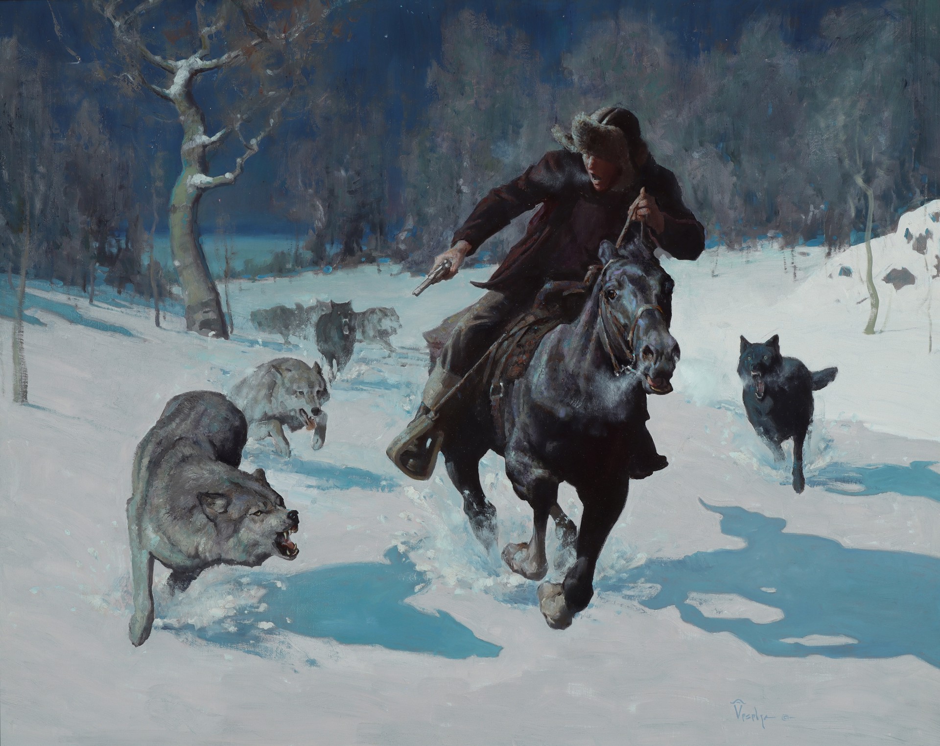 Closing In by Albin Veselka