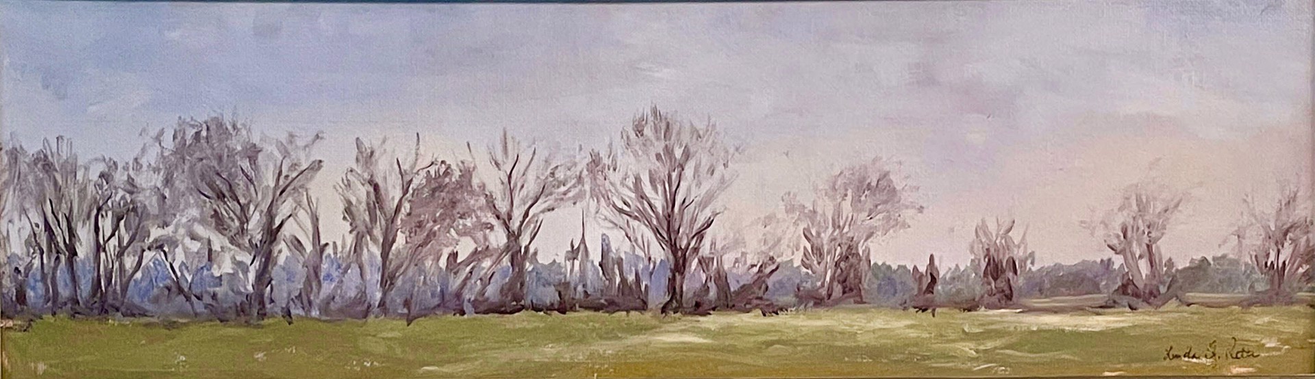 Tree Line Study by Linda Peters