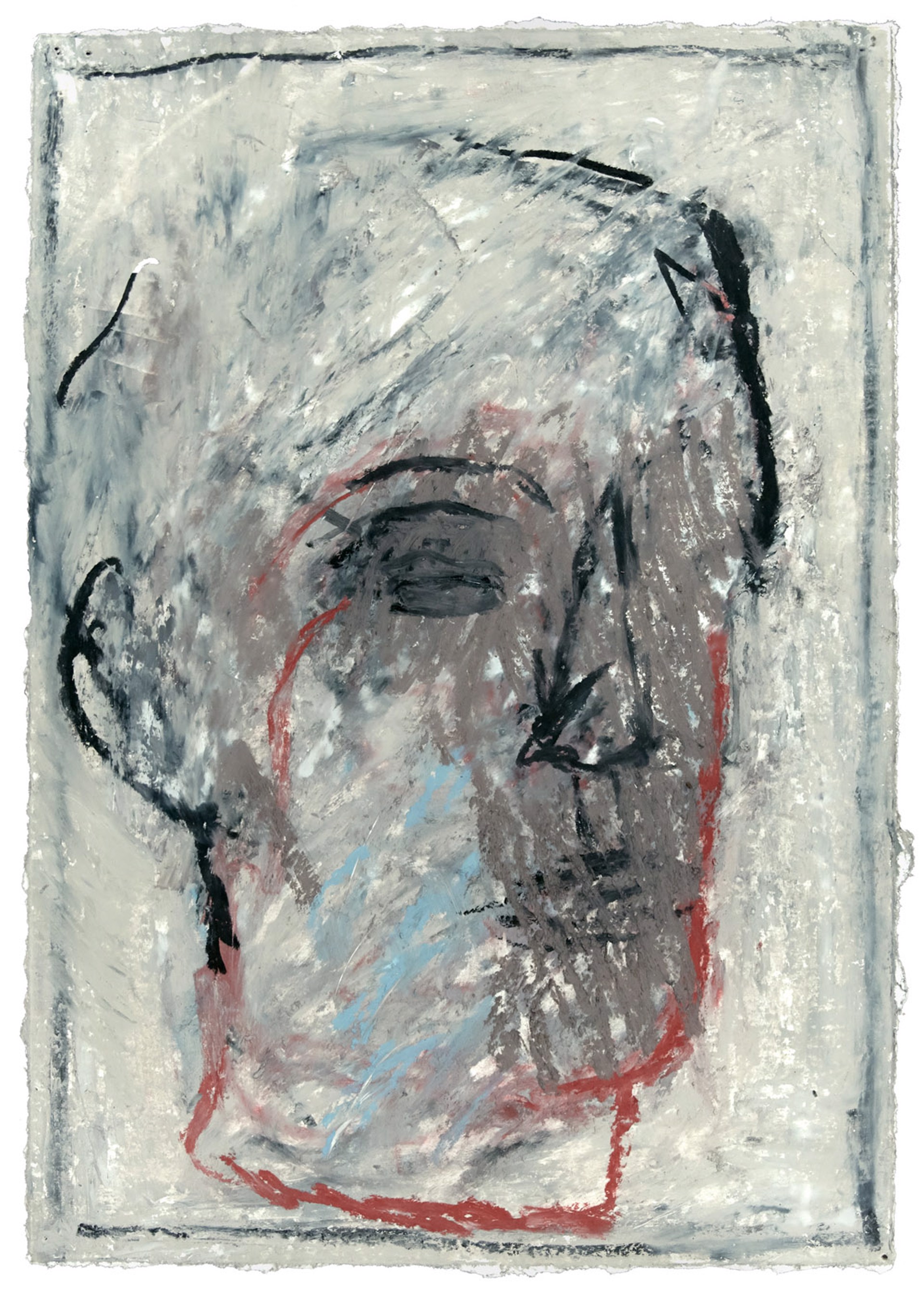 Drawings from Mt Gretna: Head #2 by Thaddeus Radell
