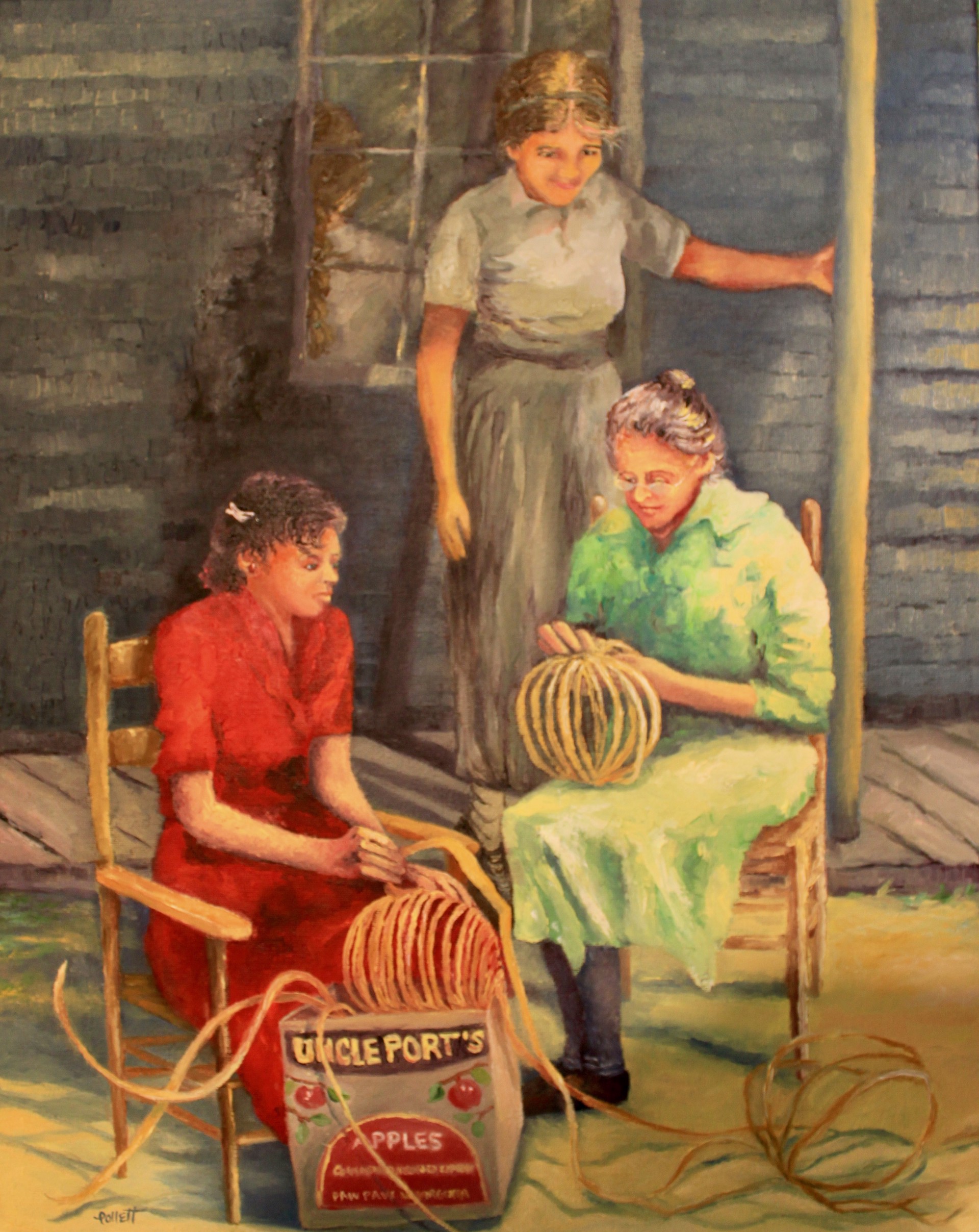 Basket Weavers by Cynthia Jewell Pollett