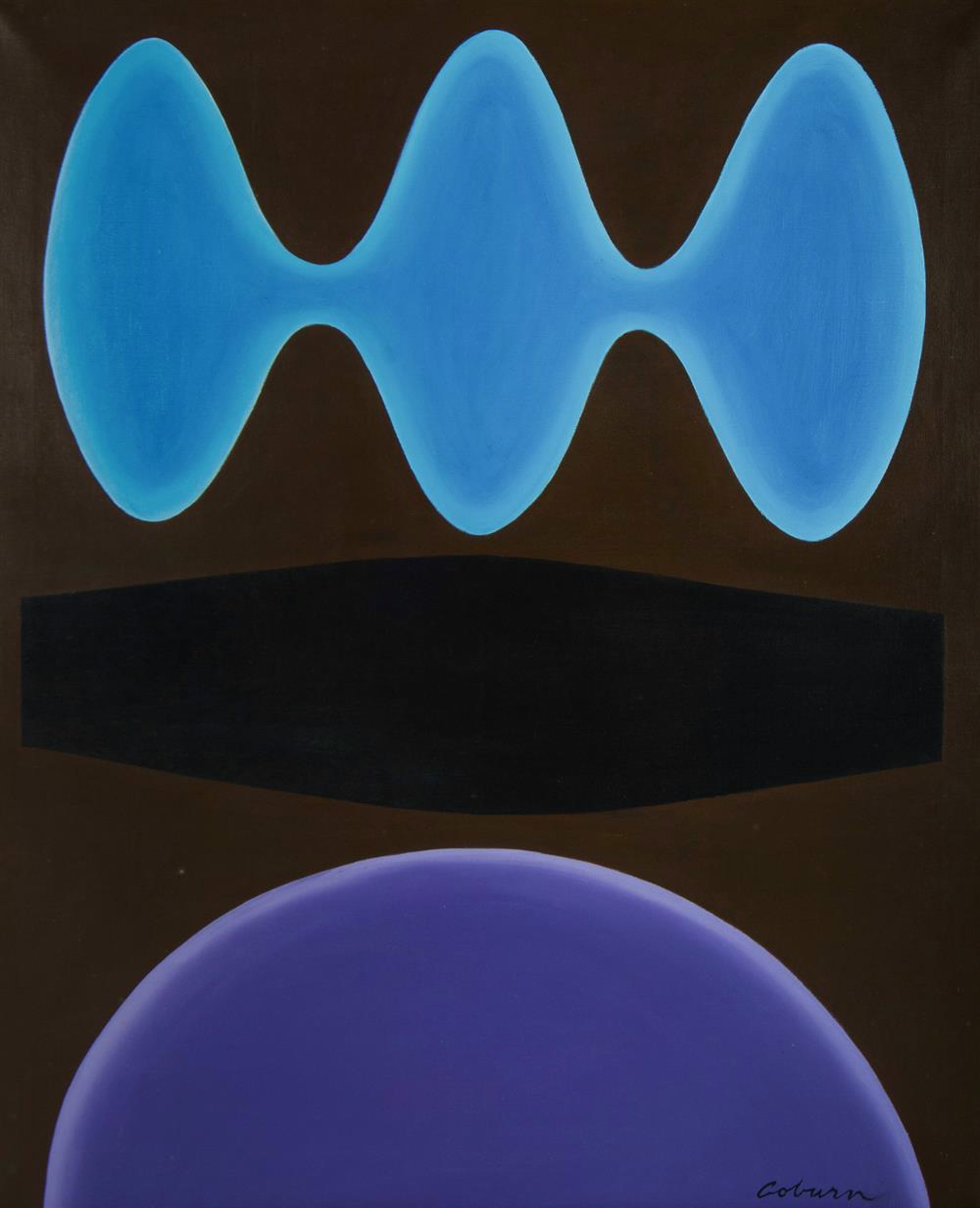 Blue Vibrations by John Coburn