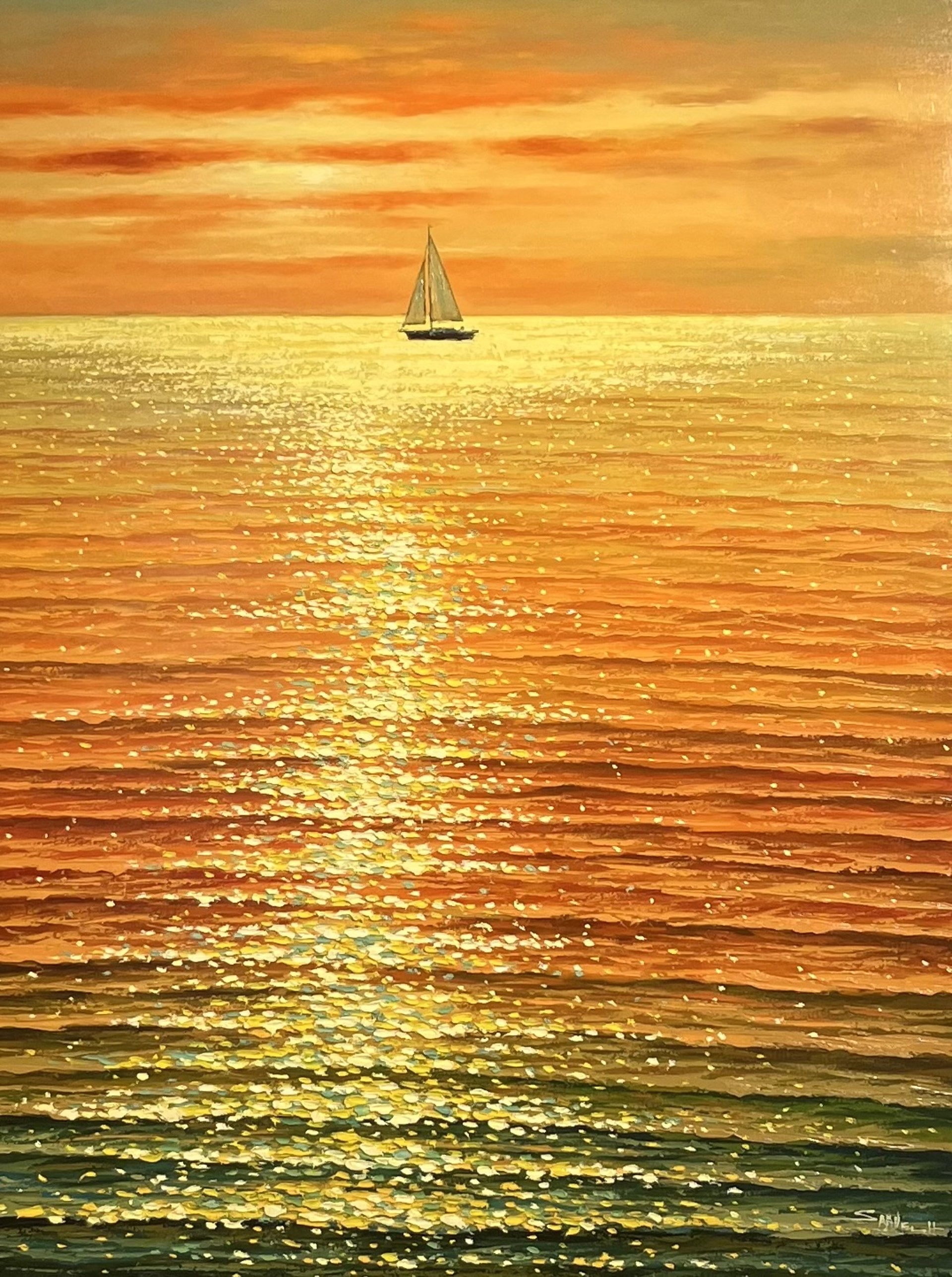 The Golden Sun by Emerging Artists
