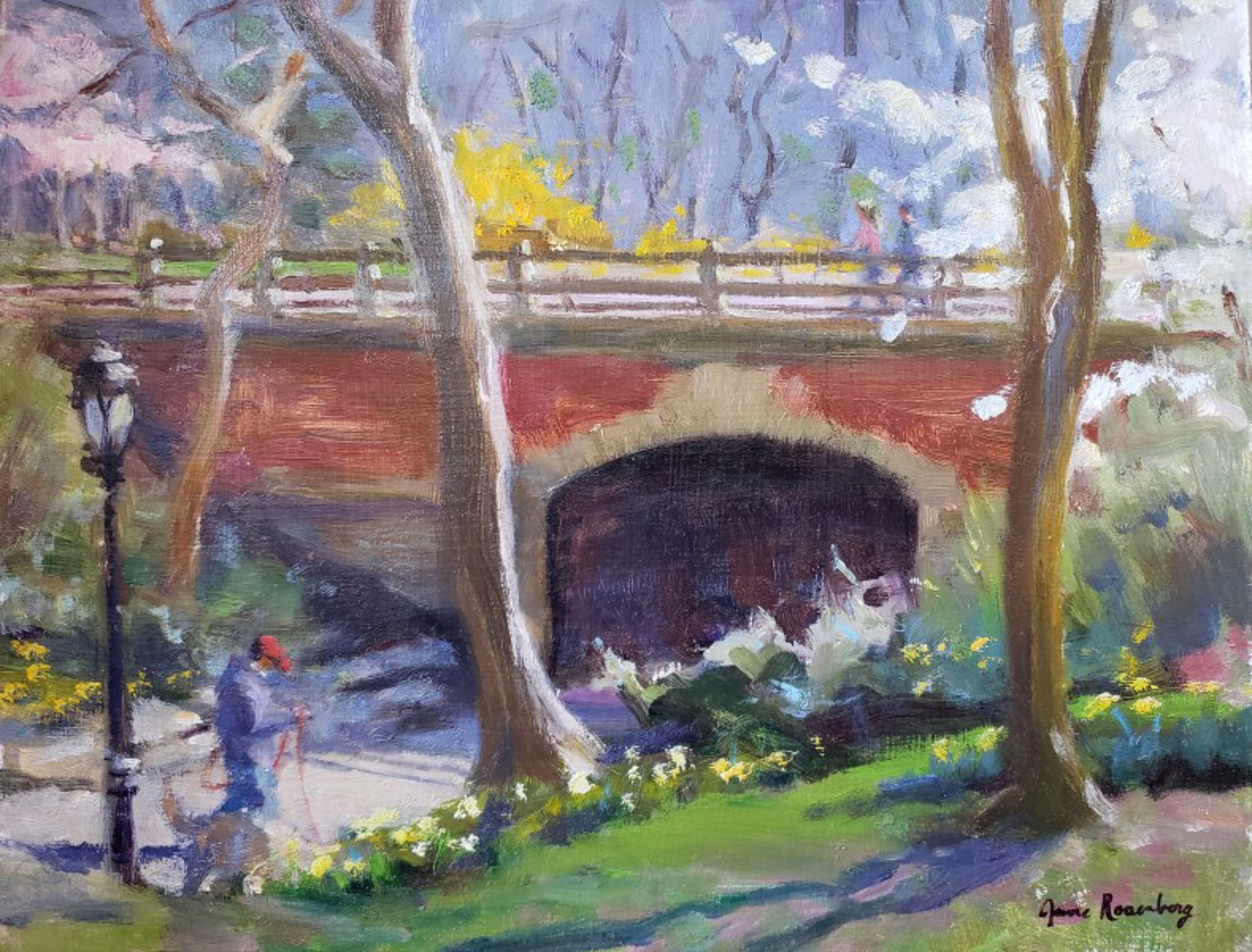 Spring in Central Park by Jane Rosenberg