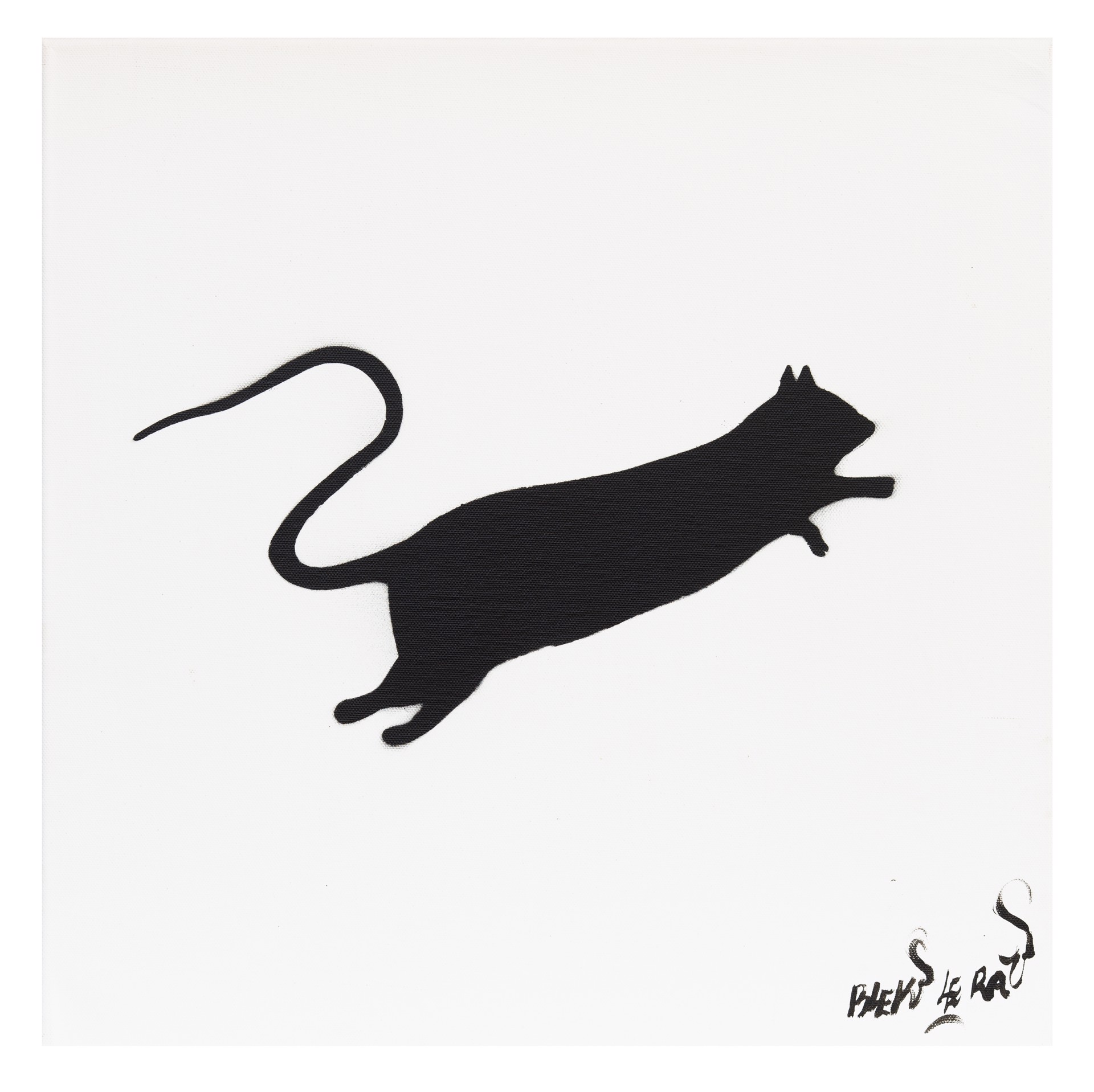 Classic Rat 5 by Blek le Rat