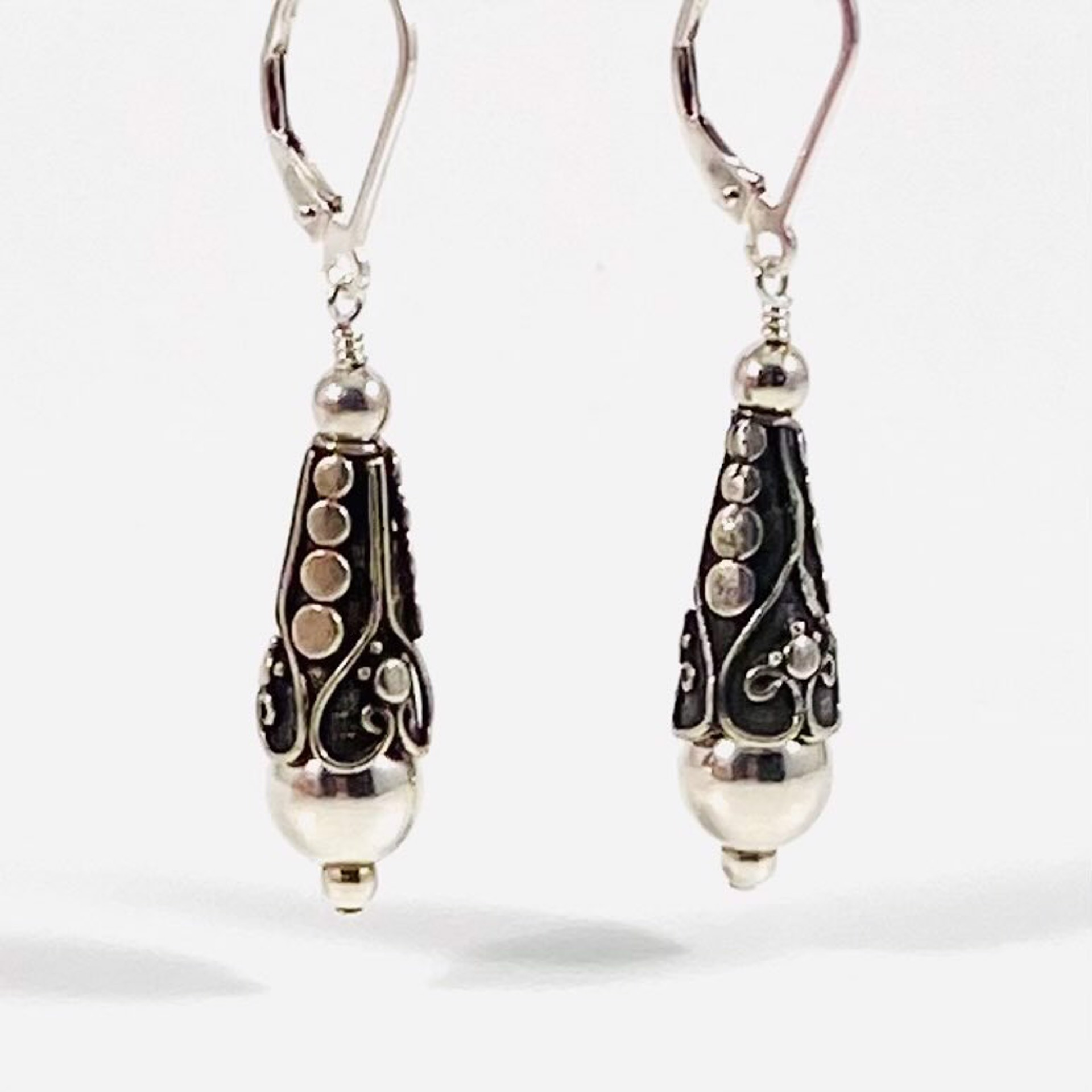 Ancient Treasure Silver Earrings SHOSH21-11 by Shoshannah Weinisch
