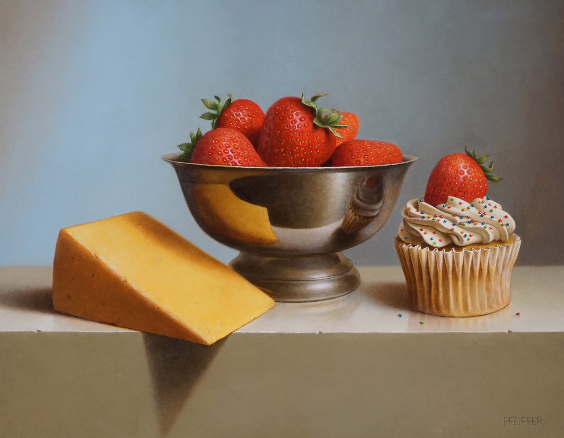 Strawberry Cheesecake by Jacob A. Pfeiffer